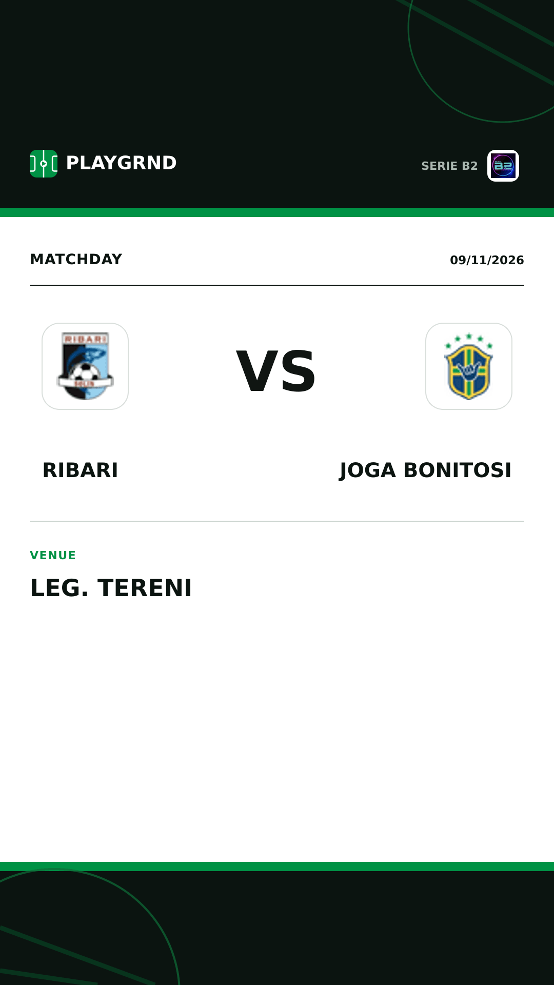 Instagram artwork: Ribari vs Joga Bonitosi