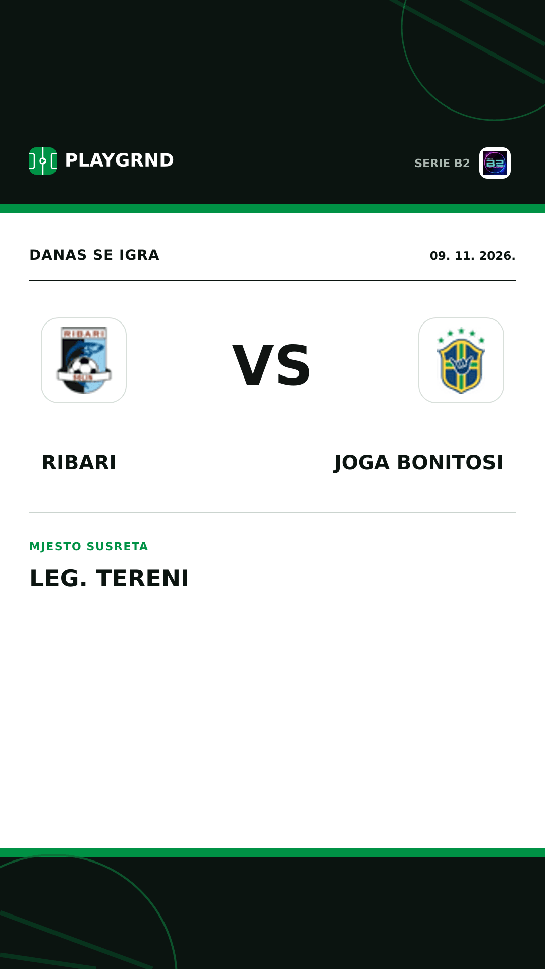 Instagram slika: Ribari vs Joga Bonitosi