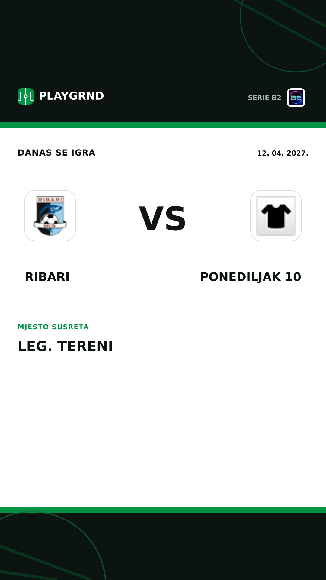 Instagram slika: Ribari vs Ponediljak 10