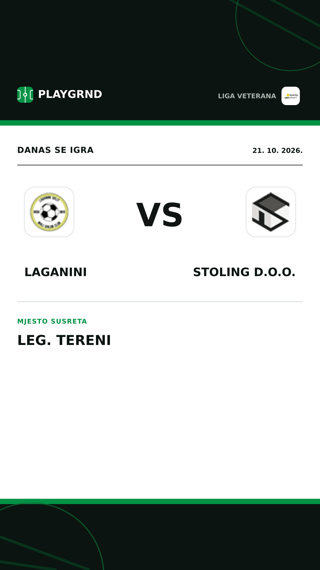 Instagram slika: Laganini vs Stoling D.O.O.