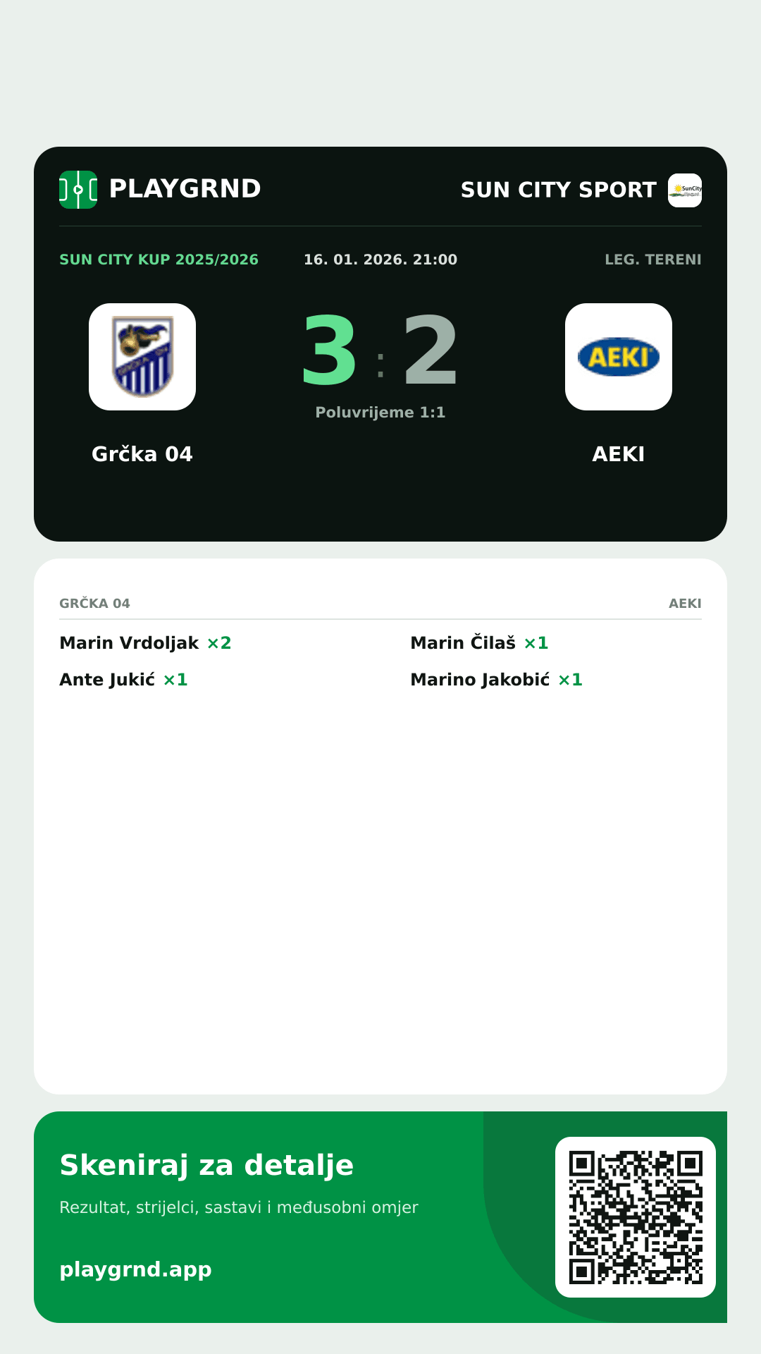 Story slika: Grčka 04 3:2 AEKI