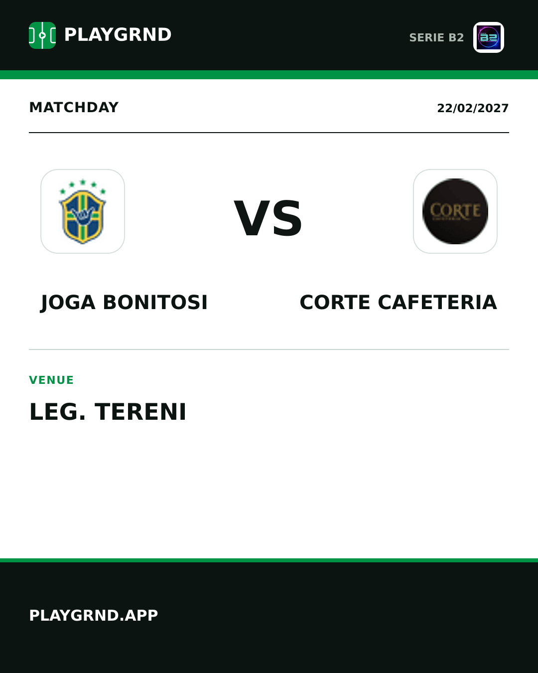 Instagram artwork: Joga Bonitosi vs Corte Cafeteria