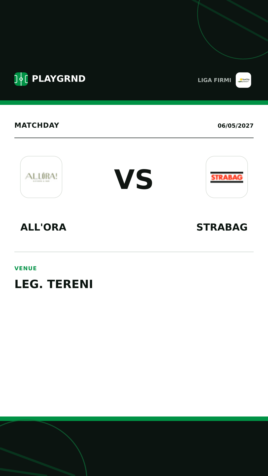 Instagram artwork: All'Ora vs Strabag