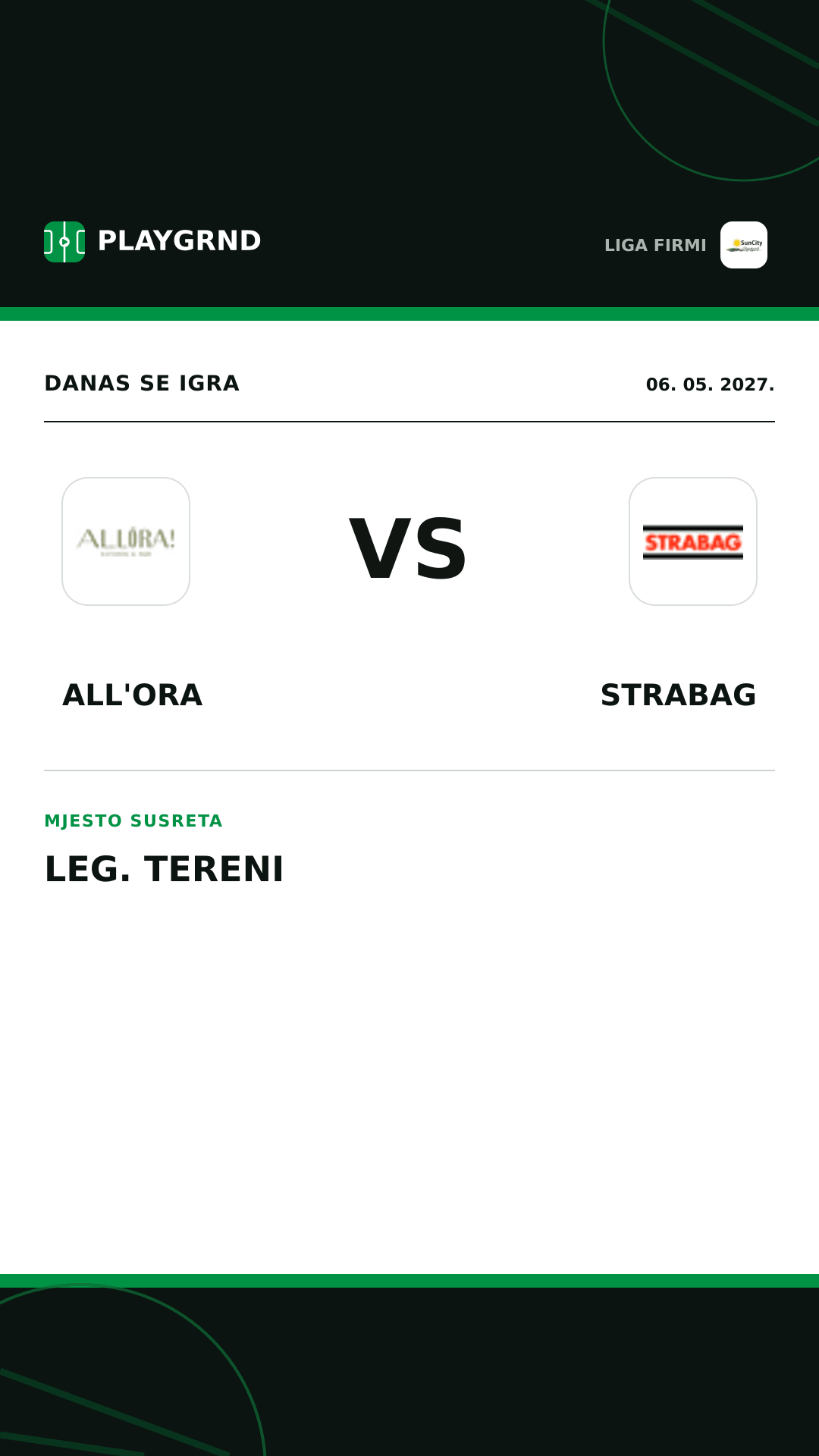 Instagram slika: All'Ora vs Strabag