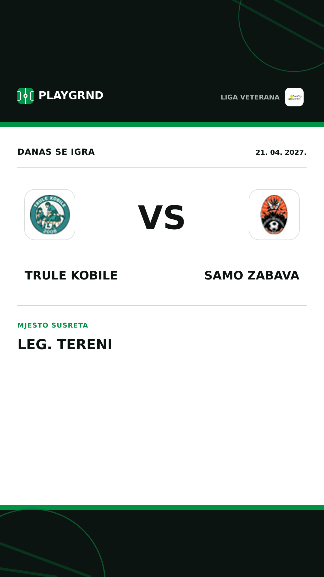 Instagram slika: Trule Kobile vs Samo Zabava