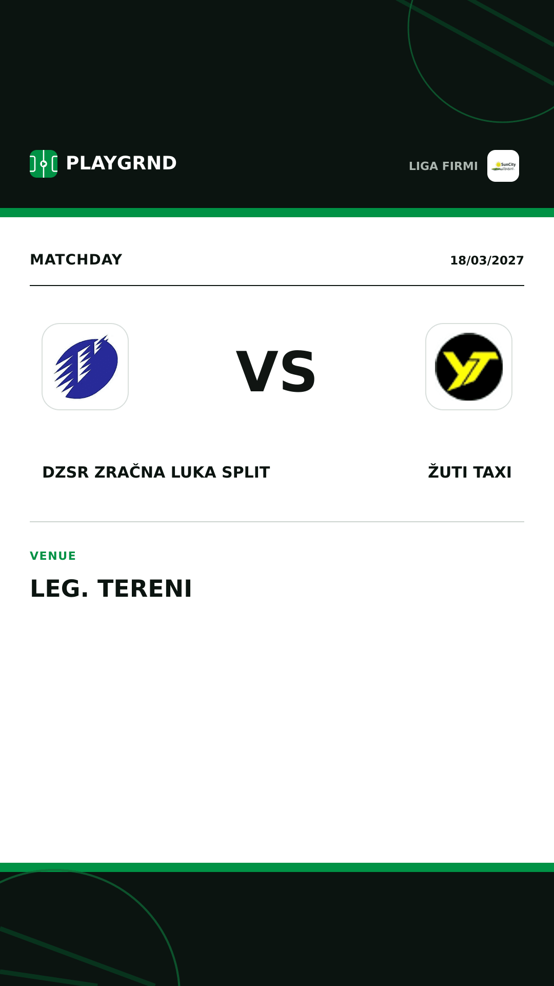 Instagram artwork: DZSR Zračna Luka Split vs Žuti Taxi
