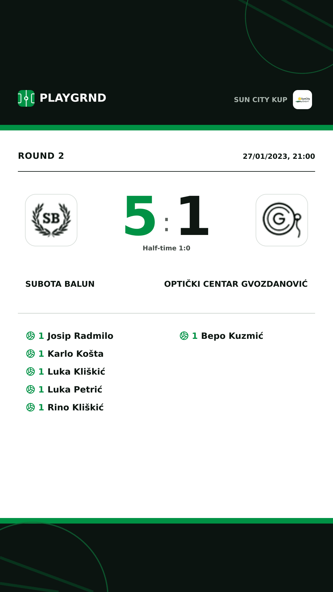 Instagram artwork: Subota Balun 5:1 Optički Centar Gvozdanović