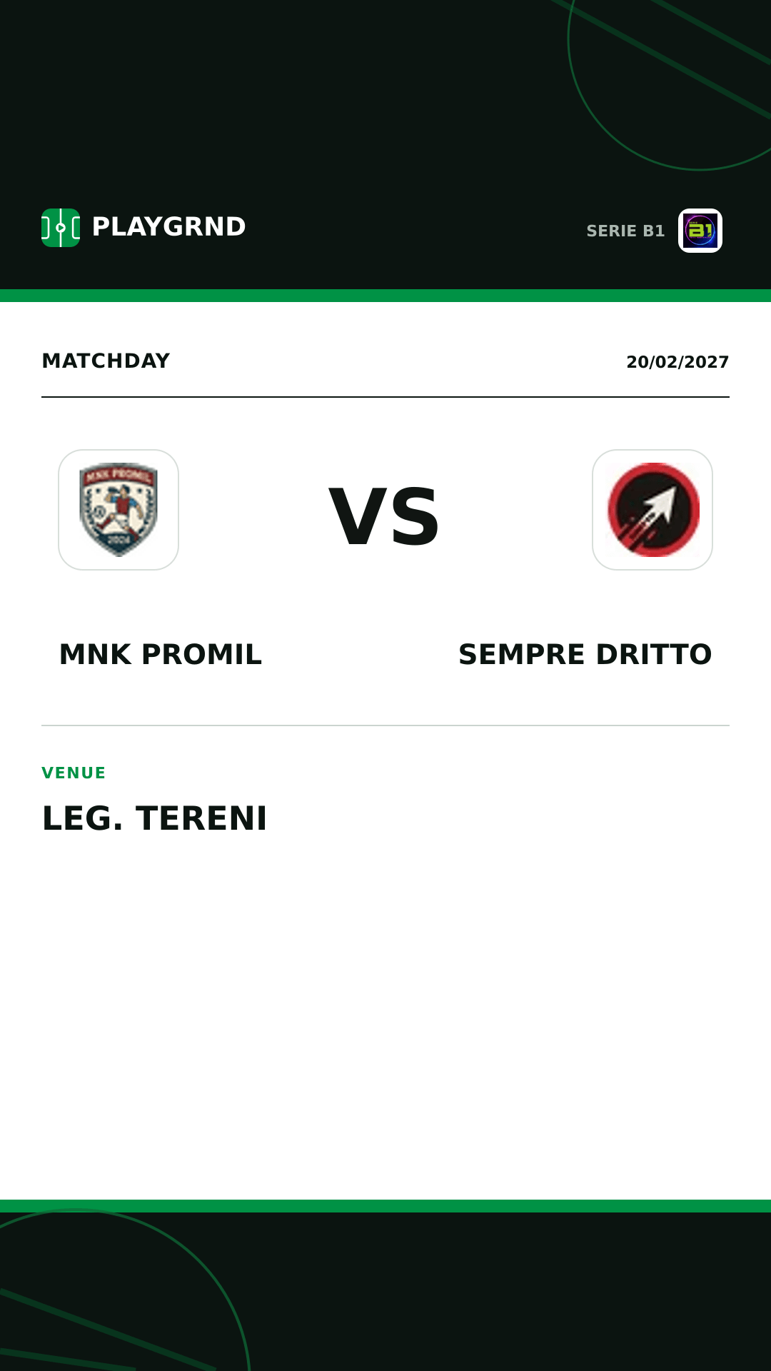 Instagram artwork: Mnk Promil vs Sempre Dritto