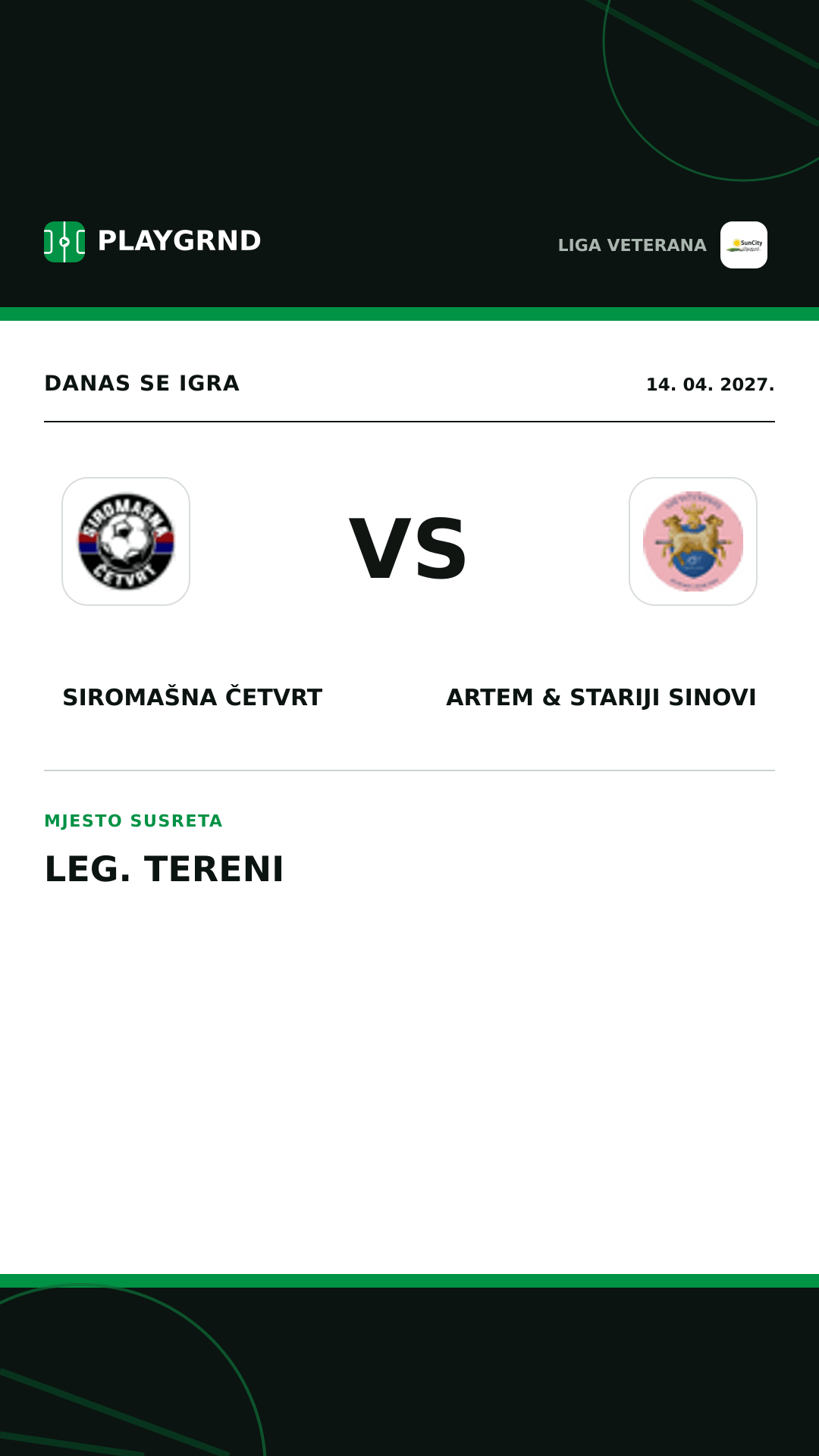 Instagram slika: Siromašna Četvrt vs Artem & Stariji Sinovi