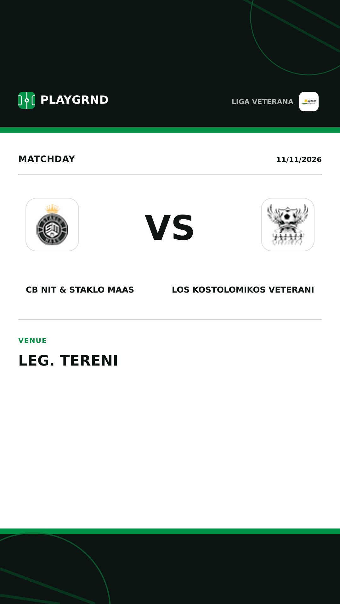 Instagram artwork: CB Nit & Staklo Maas vs Los Kostolomikos Veterani