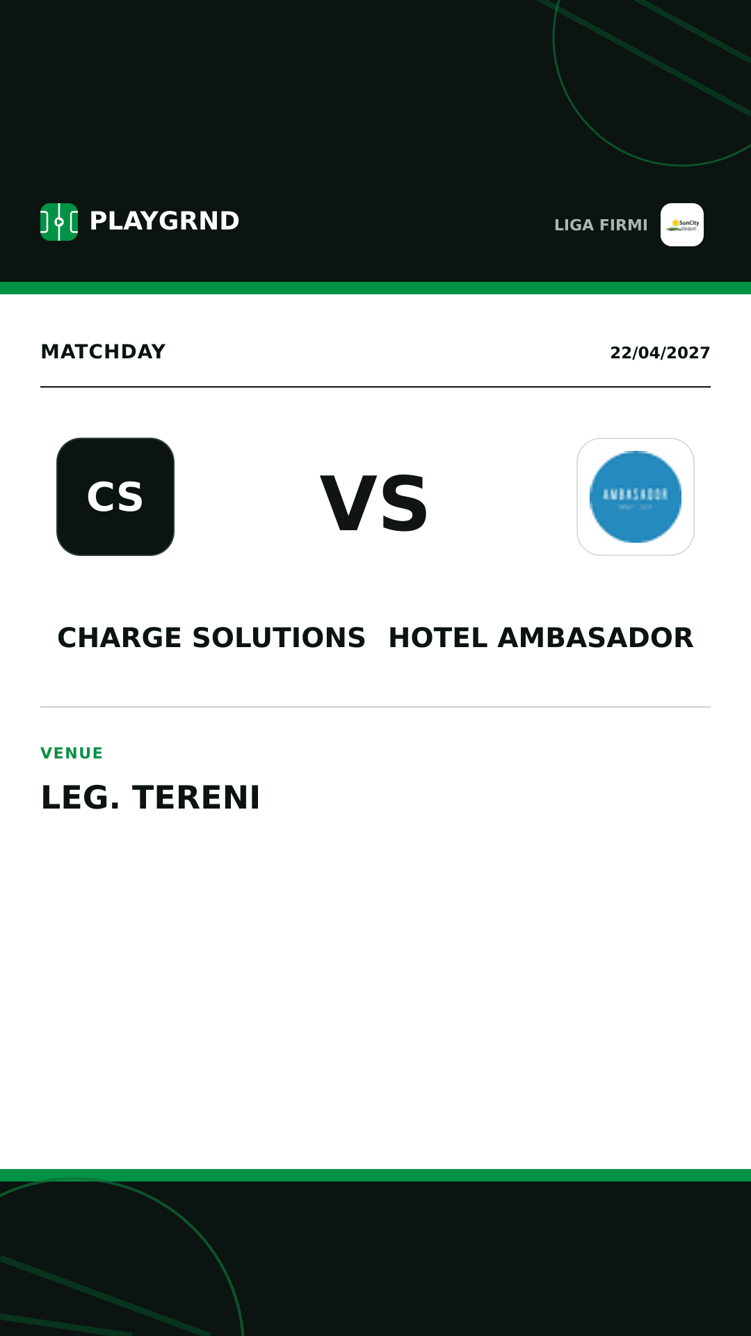 Instagram artwork: Charge Solutions vs Hotel Ambasador