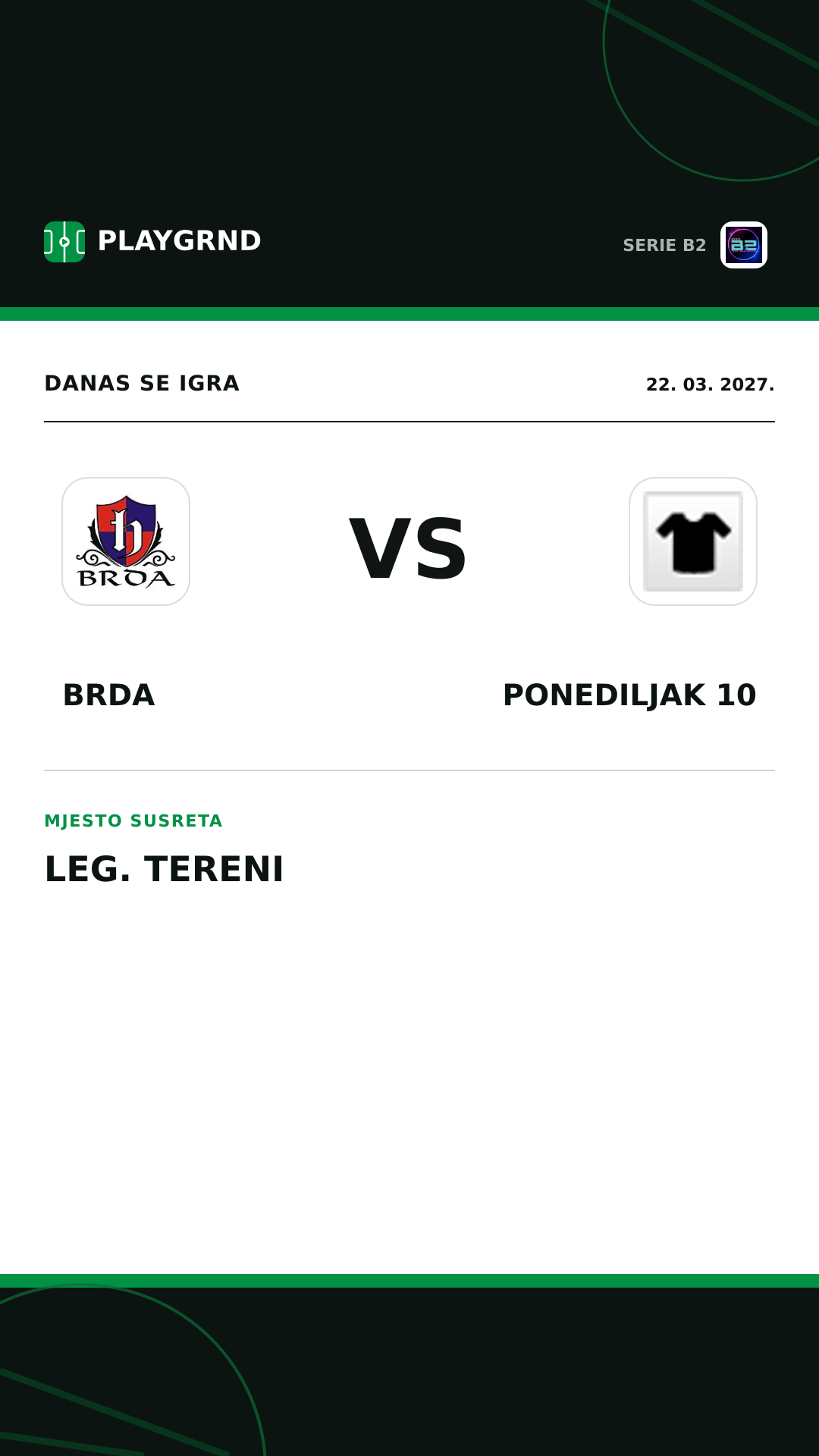 Instagram slika: Brda vs Ponediljak 10