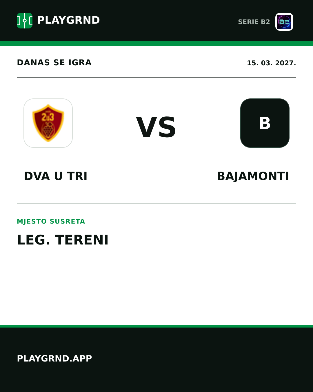 Instagram slika: Dva U Tri vs Bajamonti