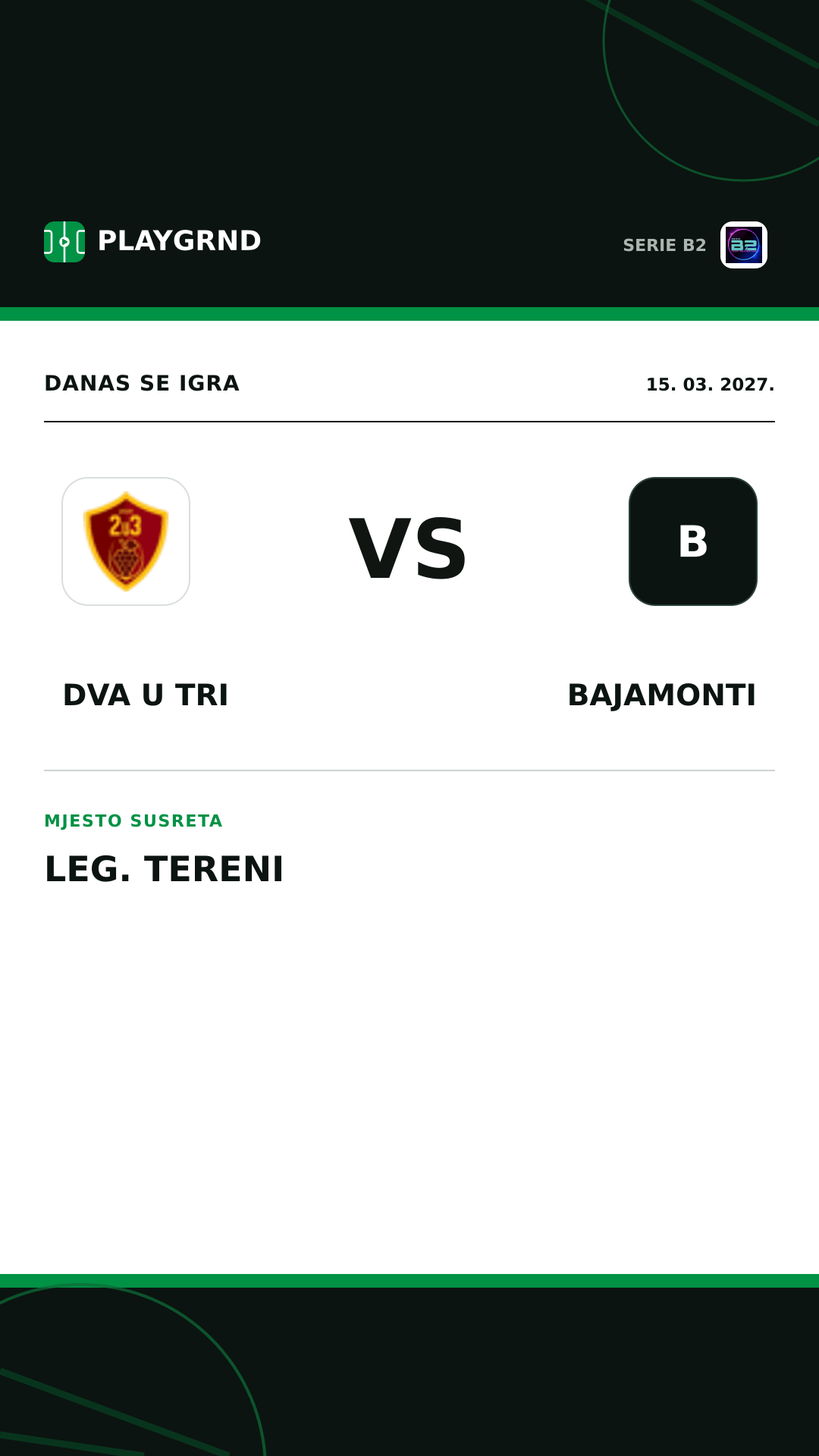 Instagram slika: Dva U Tri vs Bajamonti