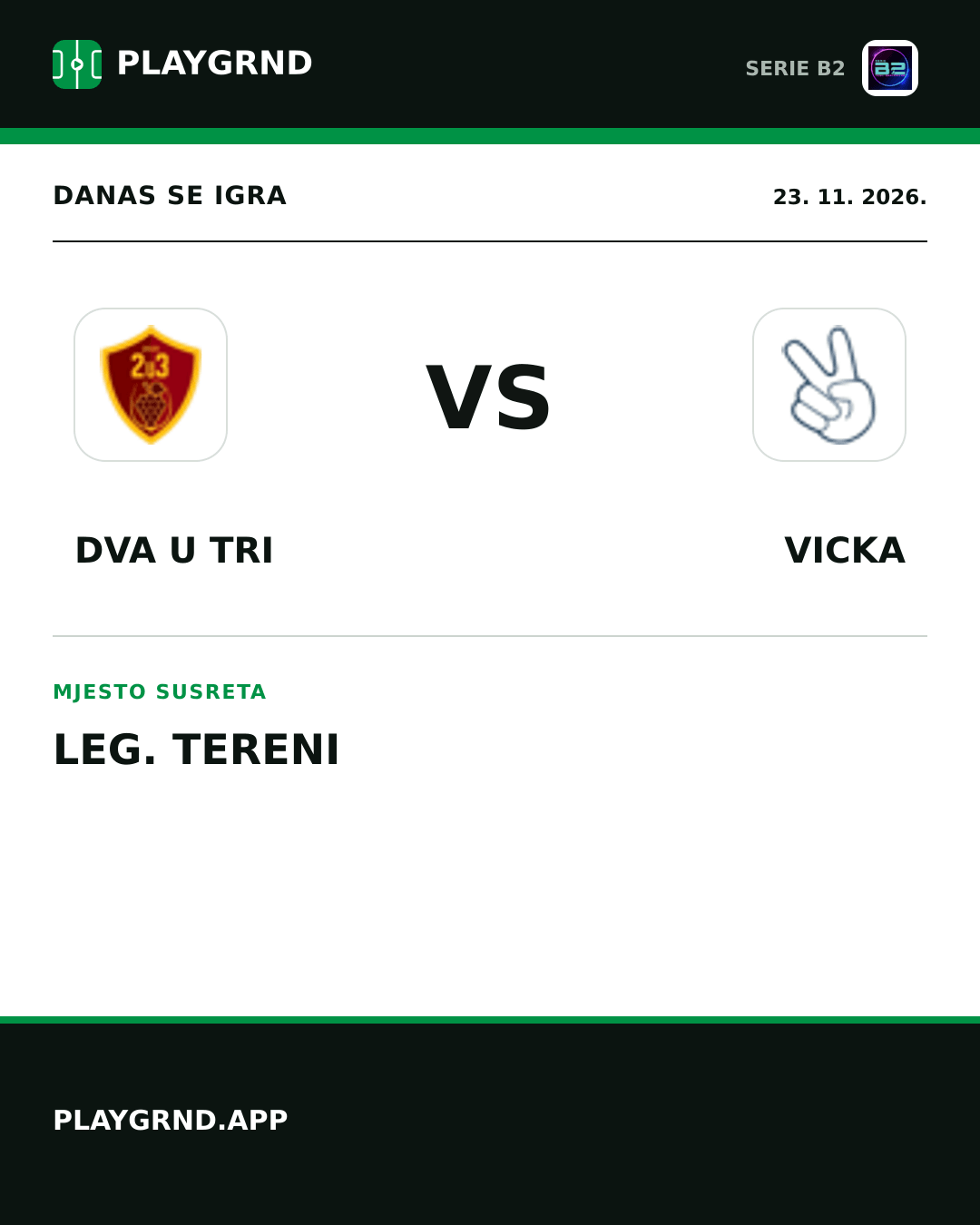 Instagram slika: Dva U Tri vs Vicka
