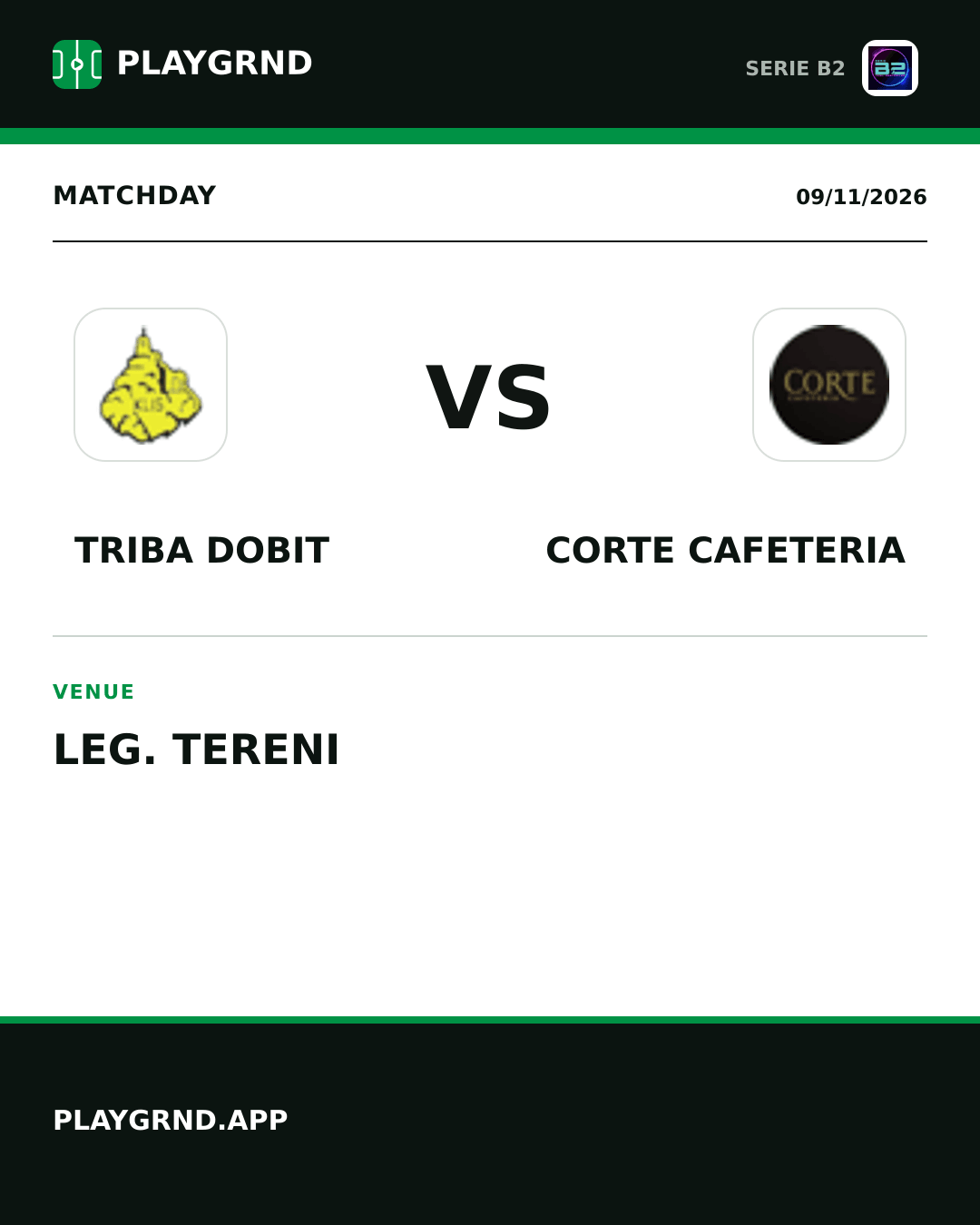 Instagram artwork: Triba Dobit vs Corte Cafeteria