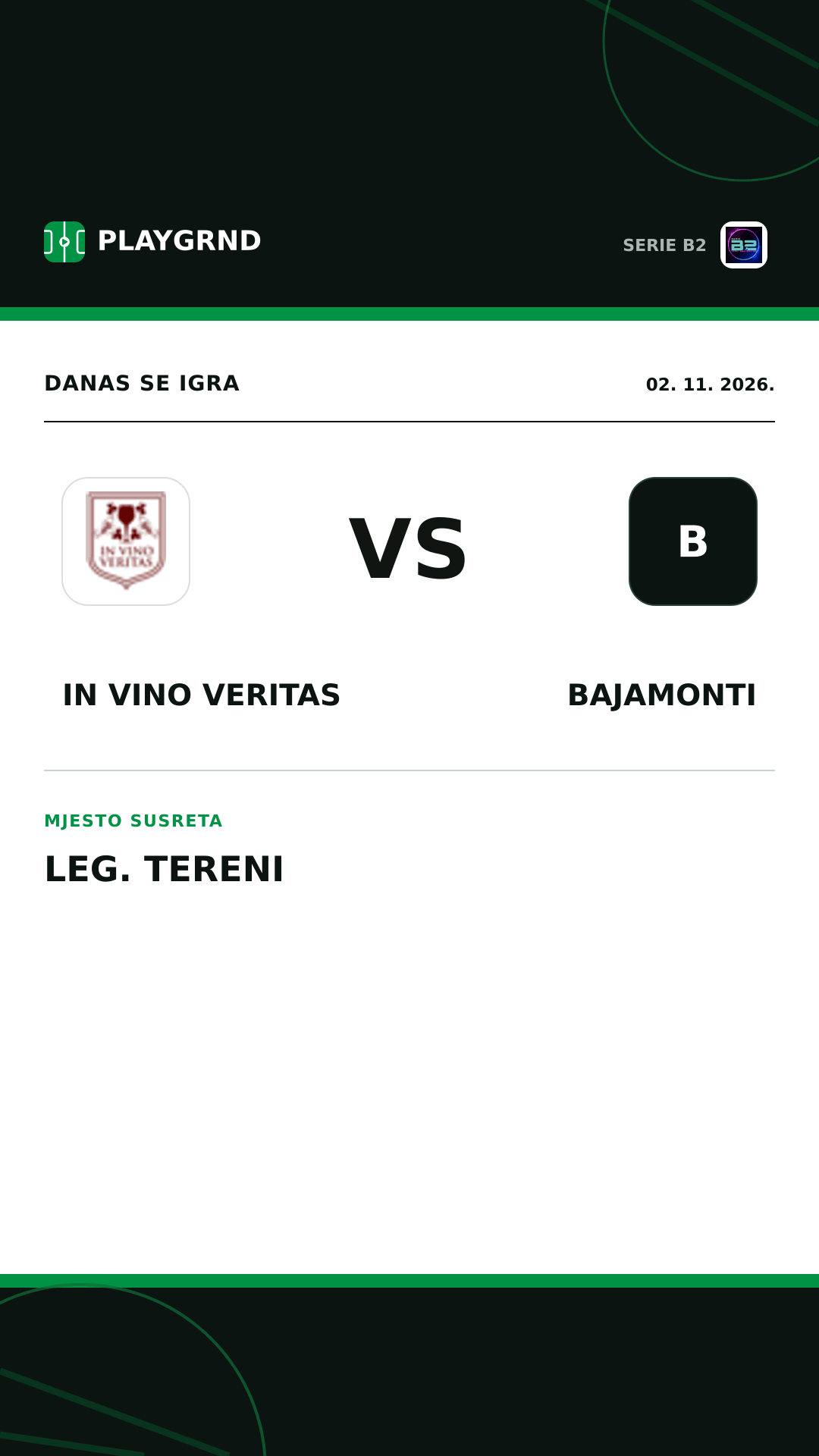 Instagram slika: IN Vino Veritas vs Bajamonti