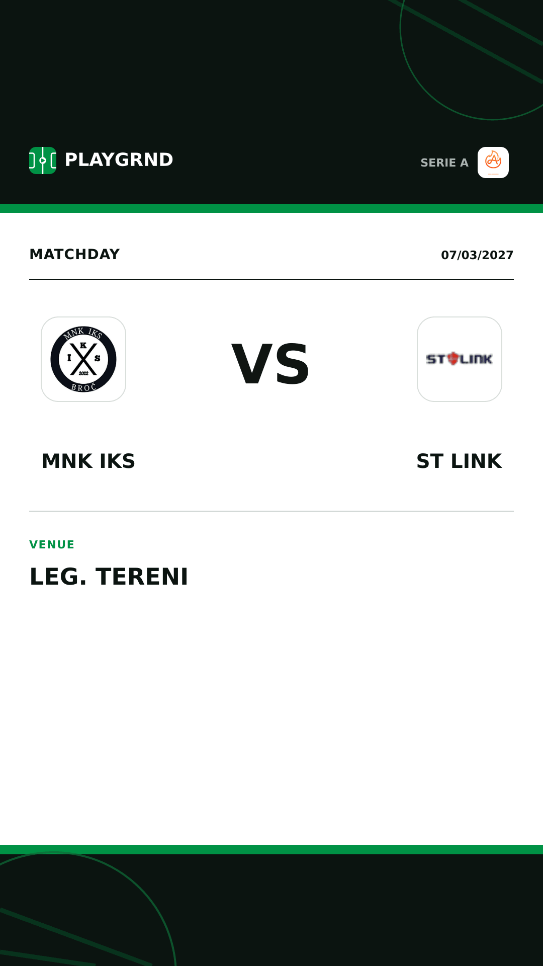 Instagram artwork: Alla Vittoria vs ST Link