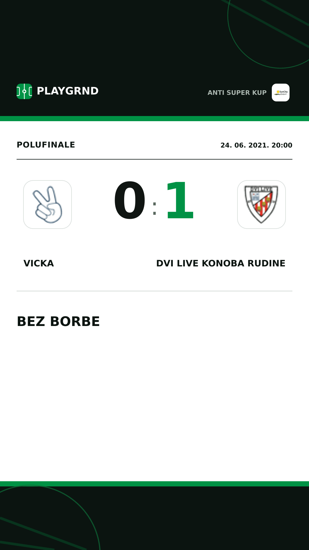 Instagram slika: Vicka 0:1 Dvi Live Konoba Rudine