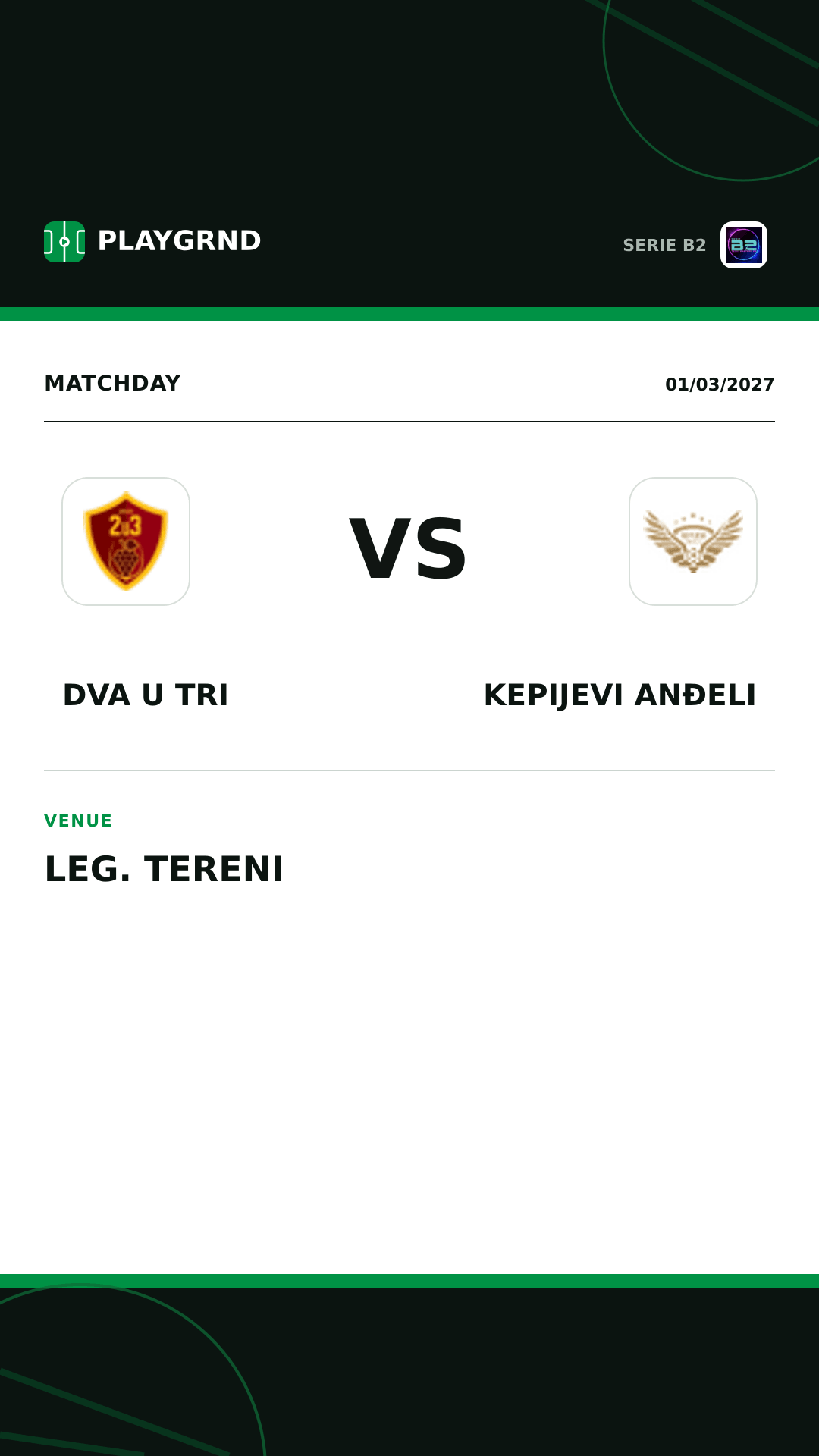 Instagram artwork: Dva U Tri vs Kepijevi Anđeli