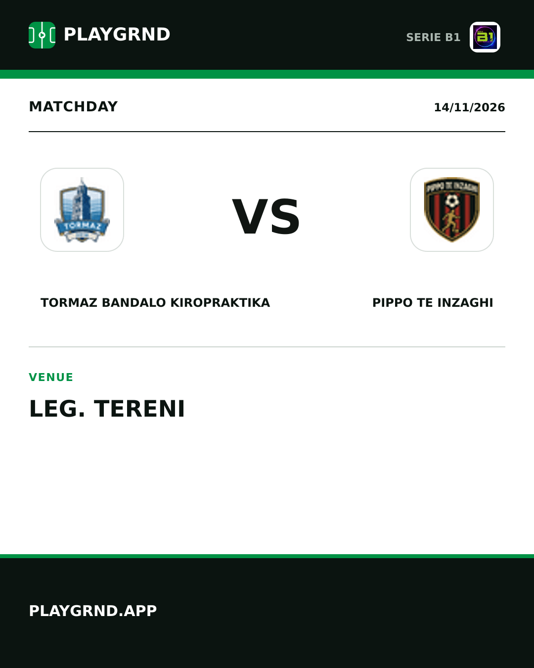 Instagram artwork: Tormaz Bandalo Kiropraktika vs Pippo TE Inzaghi