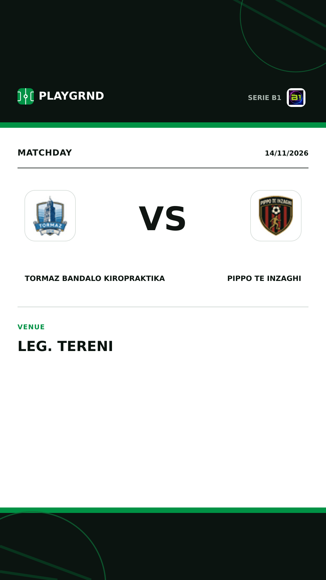 Instagram artwork: Tormaz Bandalo Kiropraktika vs Pippo TE Inzaghi