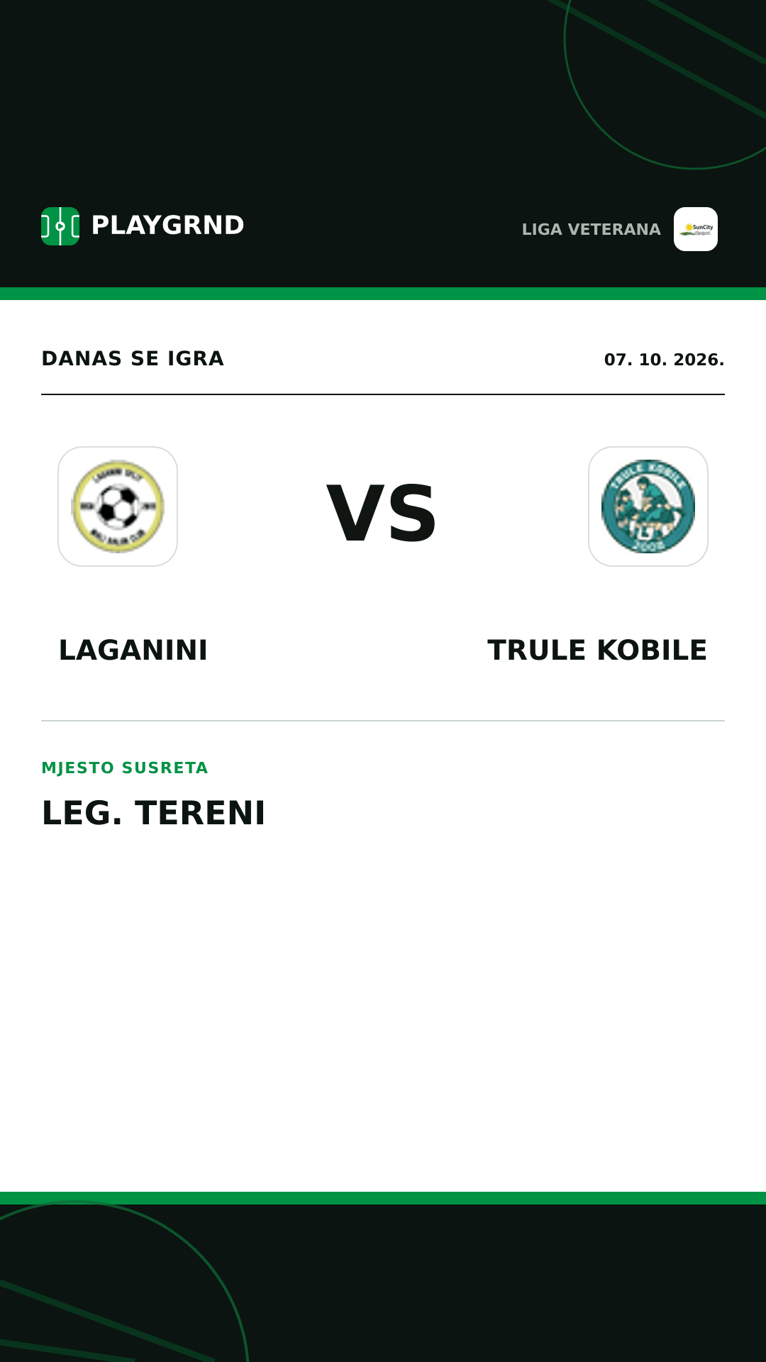 Instagram slika: Laganini vs Trule Kobile