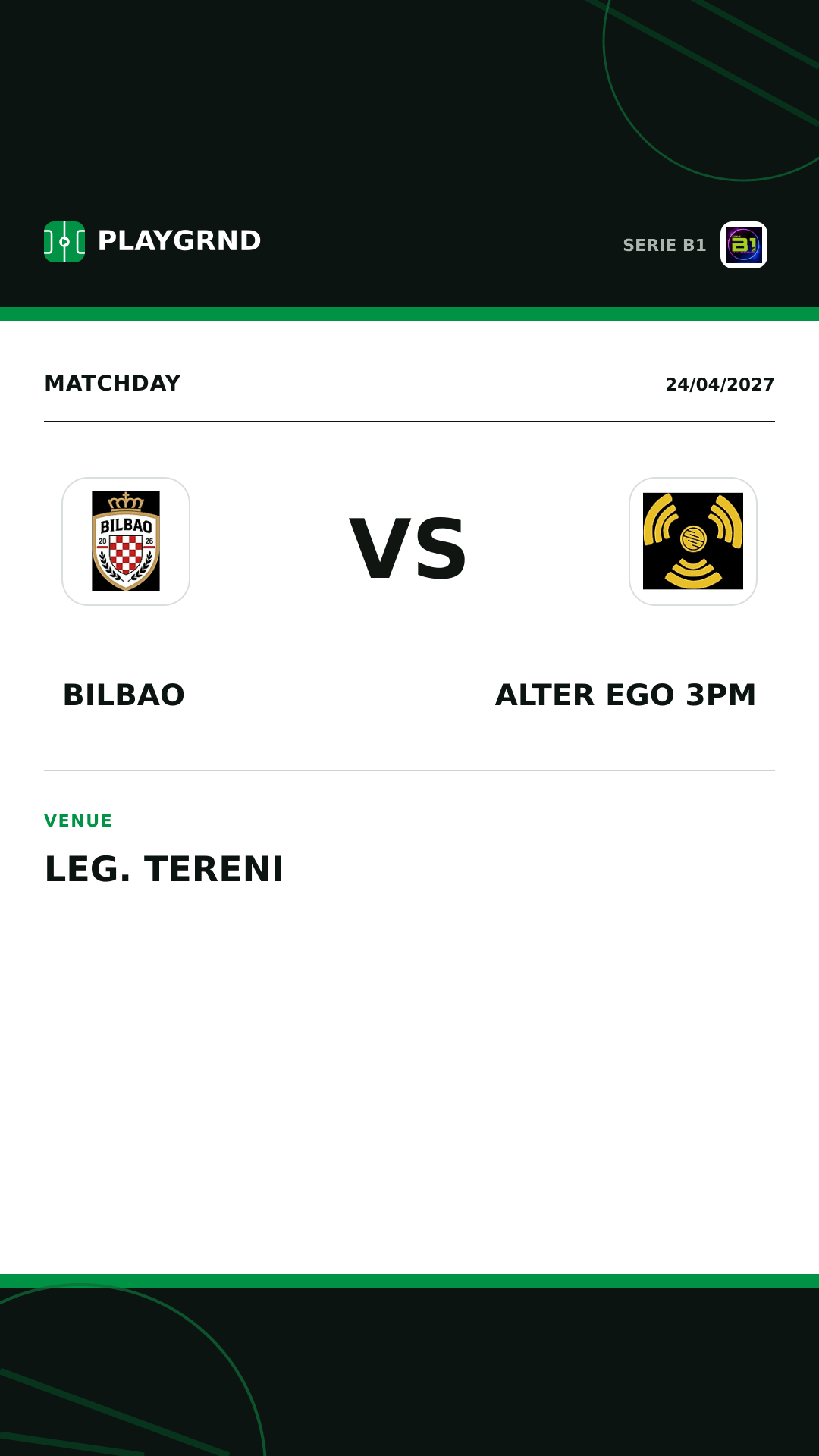 Instagram artwork: Bilbao vs Alter Ego 3PM