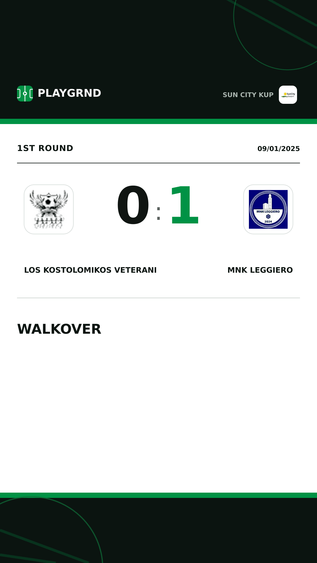 Instagram artwork: Los Kostolomikos Veterani 0:1 MNK Leggiero