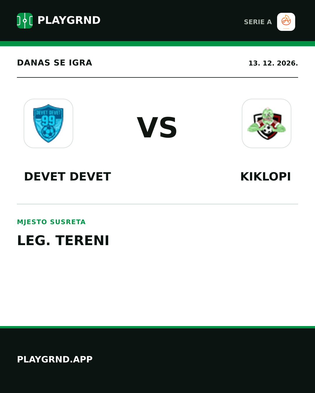 Instagram slika: Devet Devet vs Kiklopi