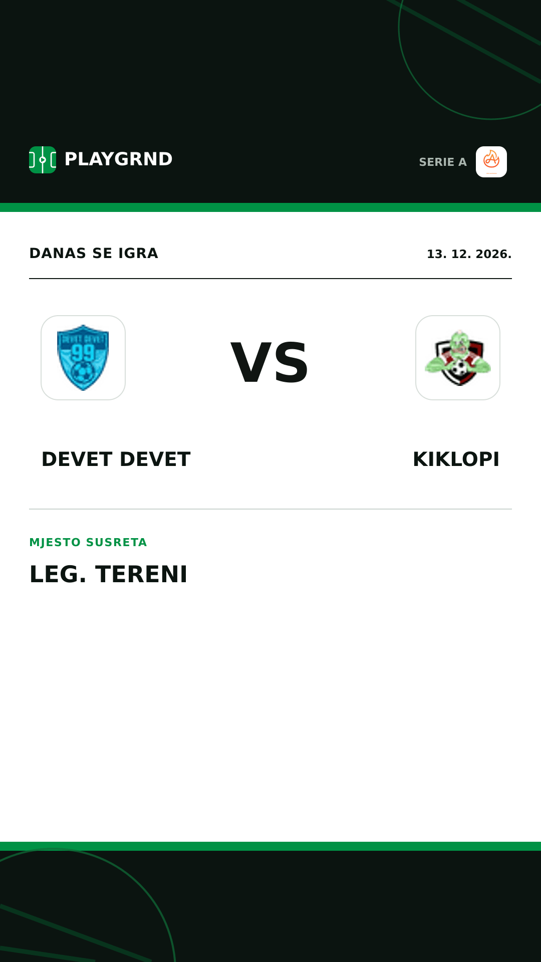 Instagram slika: Devet Devet vs Kiklopi