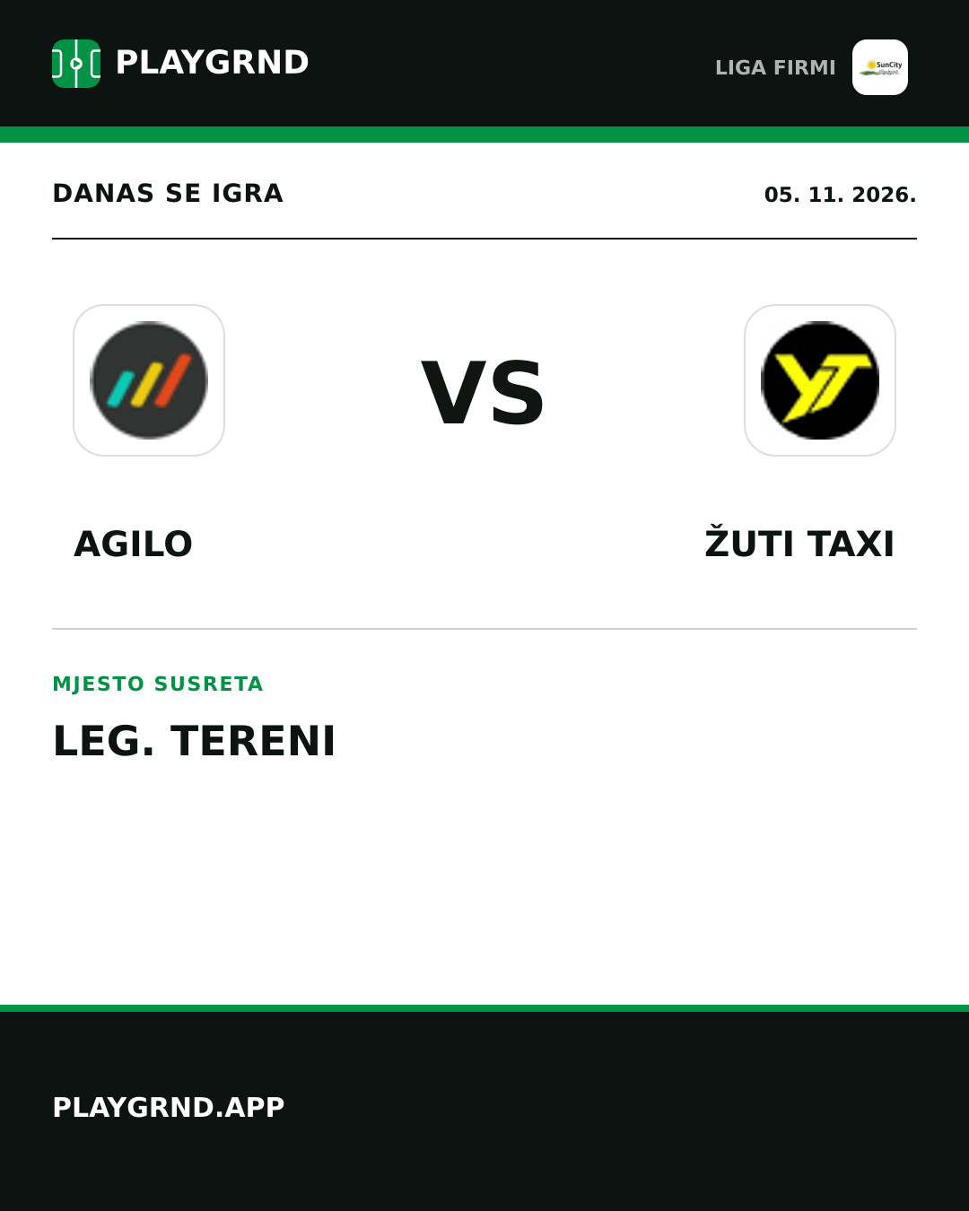 Instagram slika: Agilo vs Žuti Taxi