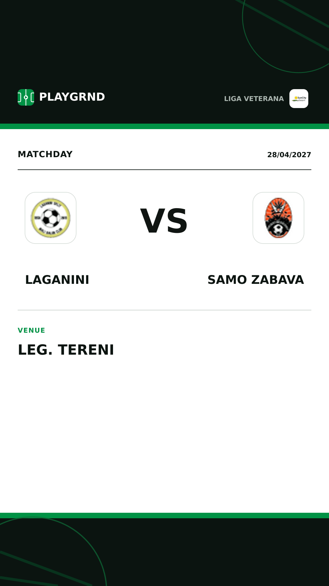 Instagram artwork: Laganini vs Samo Zabava