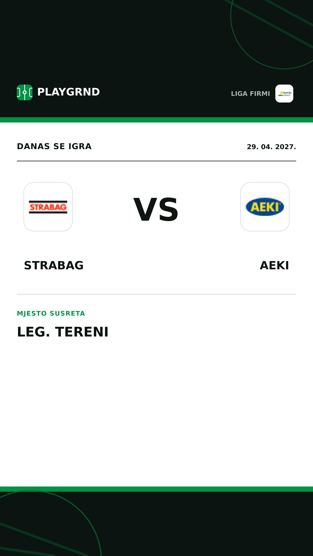 Instagram slika: Strabag vs AEKI