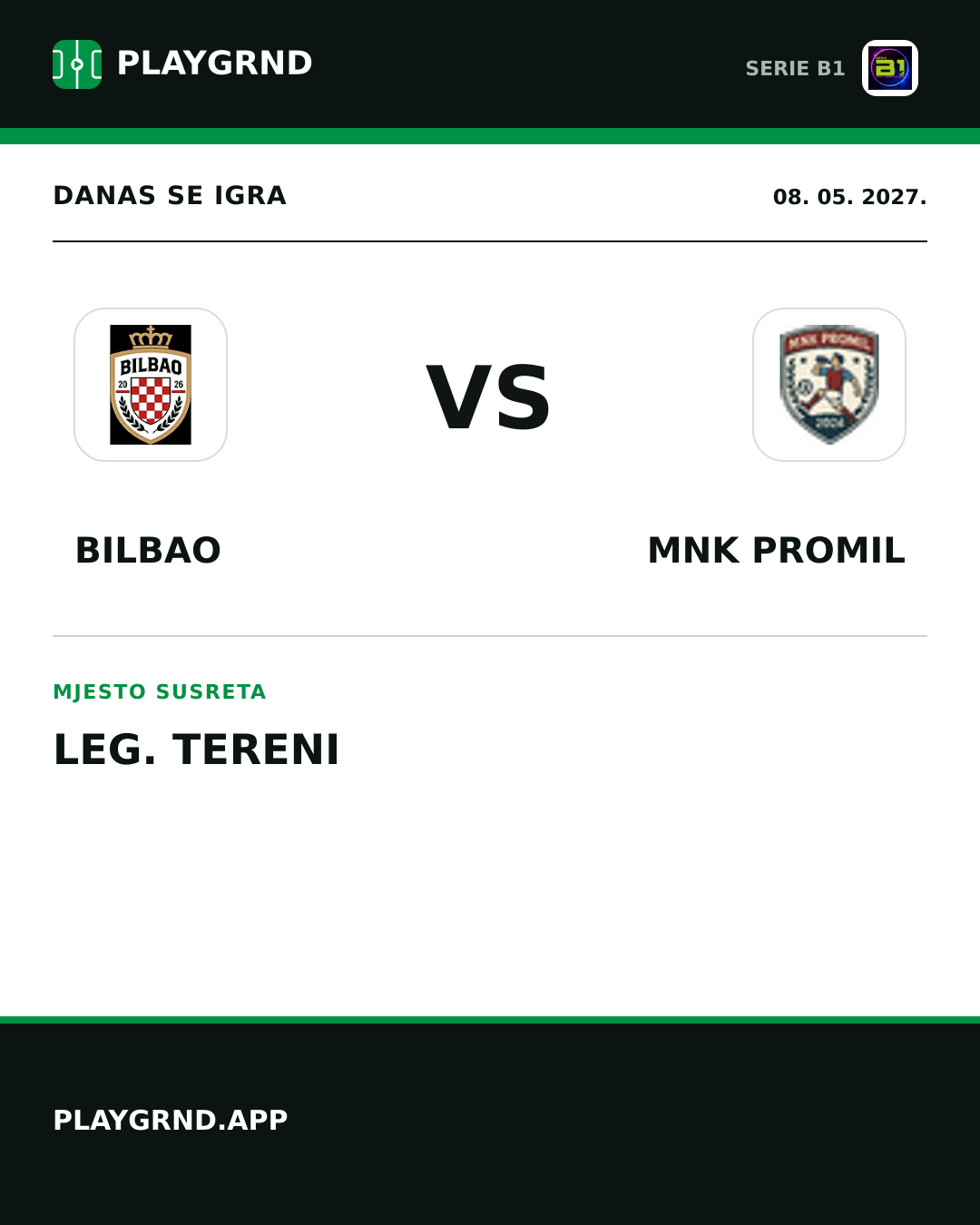 Instagram slika: Bilbao vs Mnk Promil
