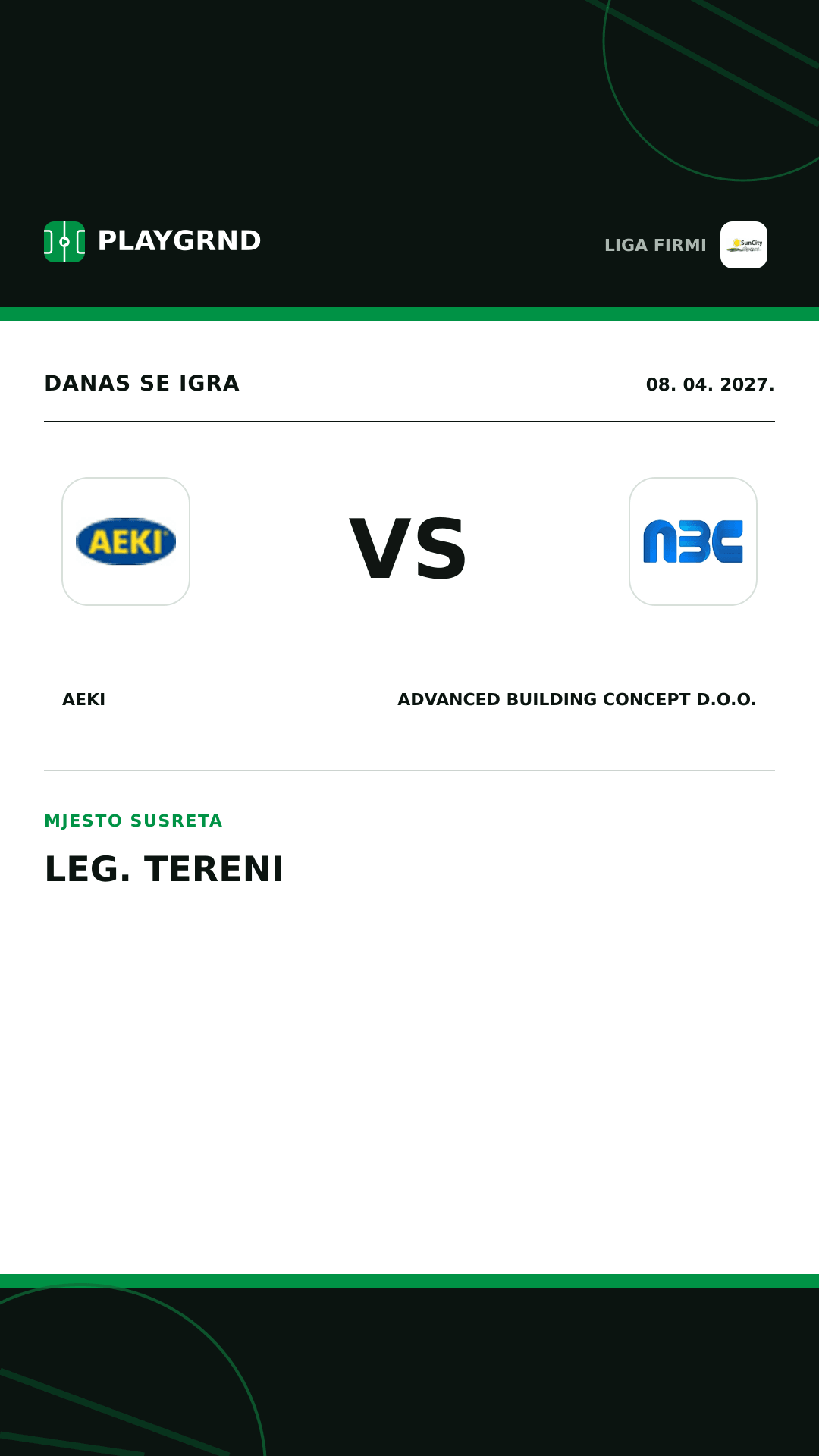 Instagram slika: AEKI vs Advanced Building Concept d.o.o.