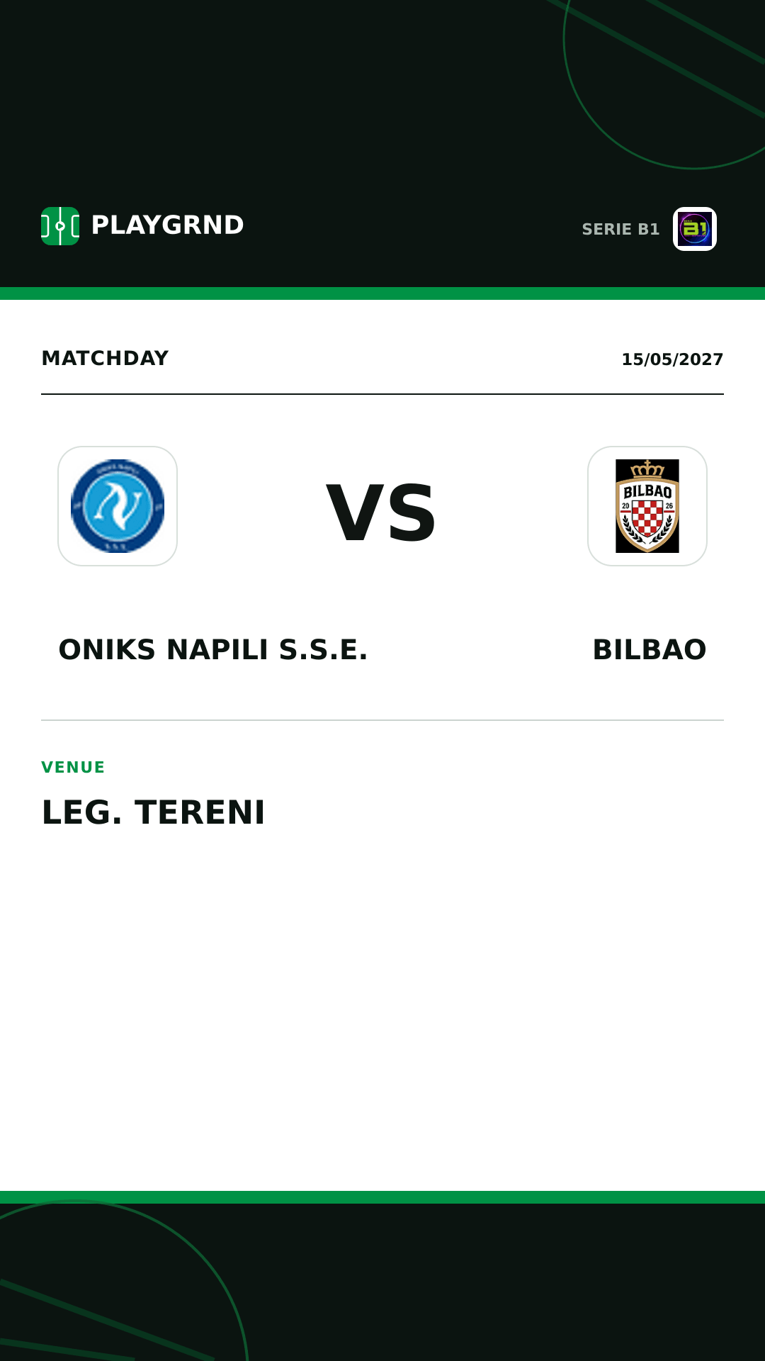 Instagram artwork: Oniks Napili S.S.E. vs Bilbao