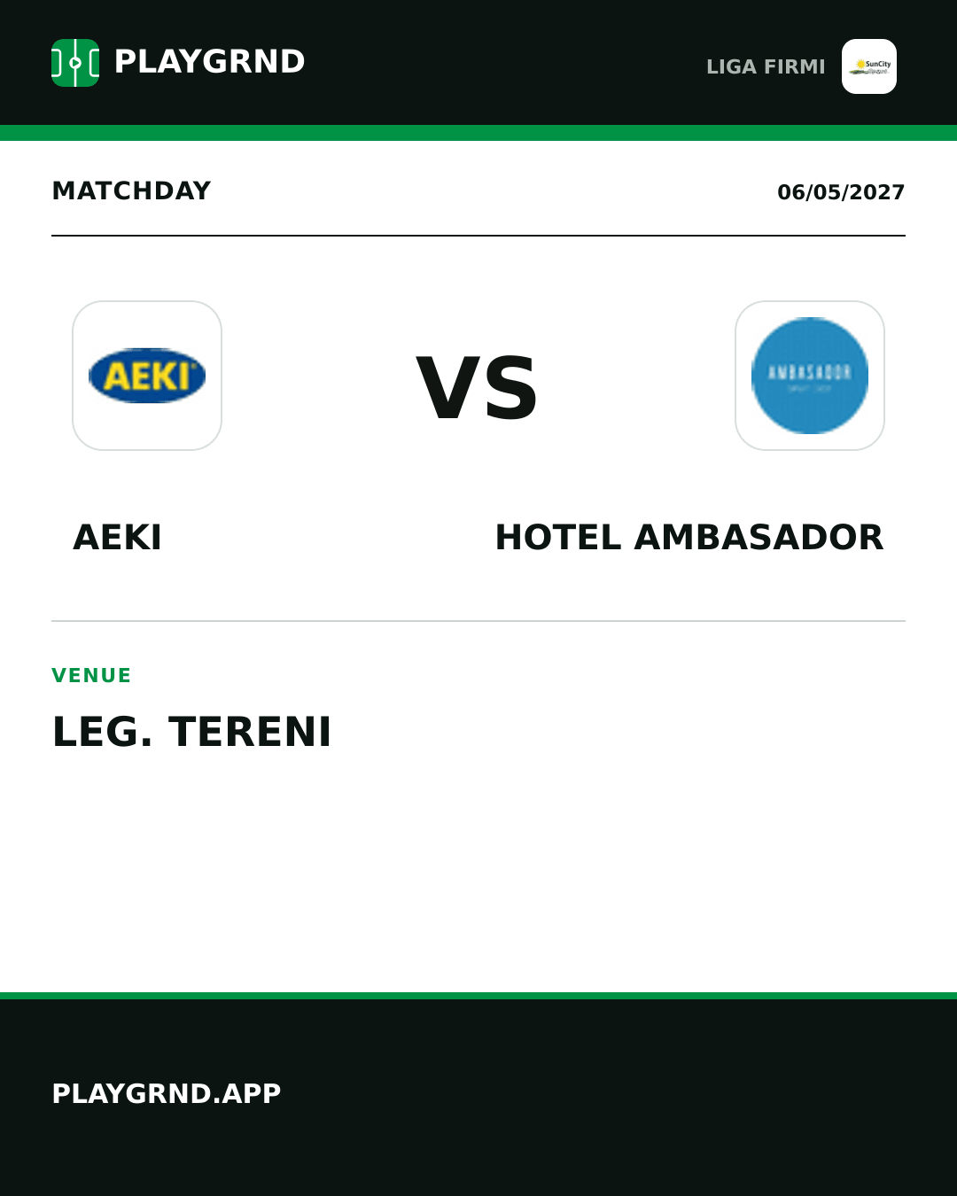 Instagram artwork: AEKI vs Hotel Ambasador