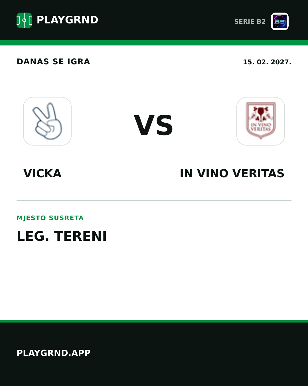 Instagram slika: Vicka vs IN Vino Veritas