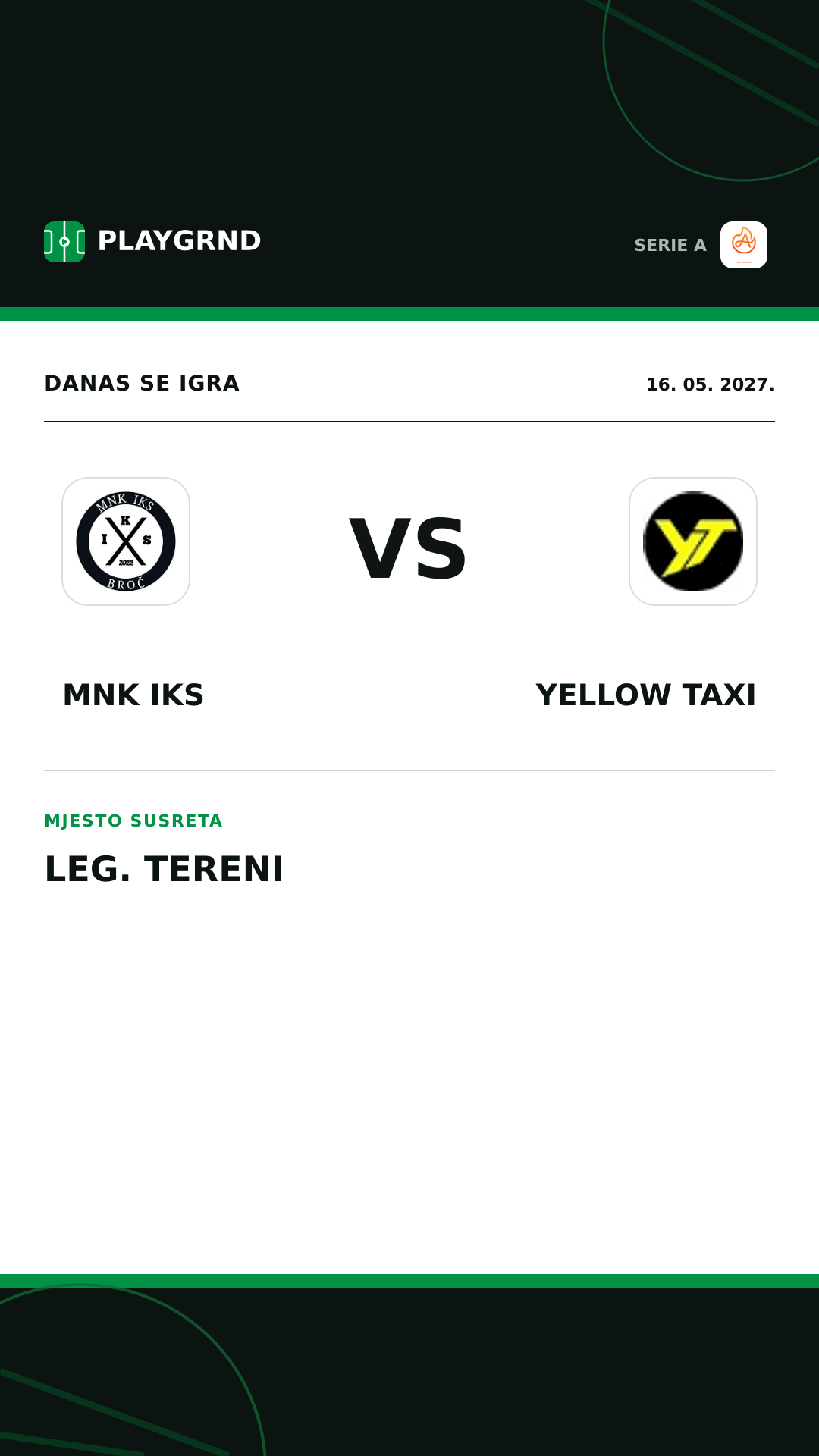 Instagram slika: Alla Vittoria vs Yellow Taxi
