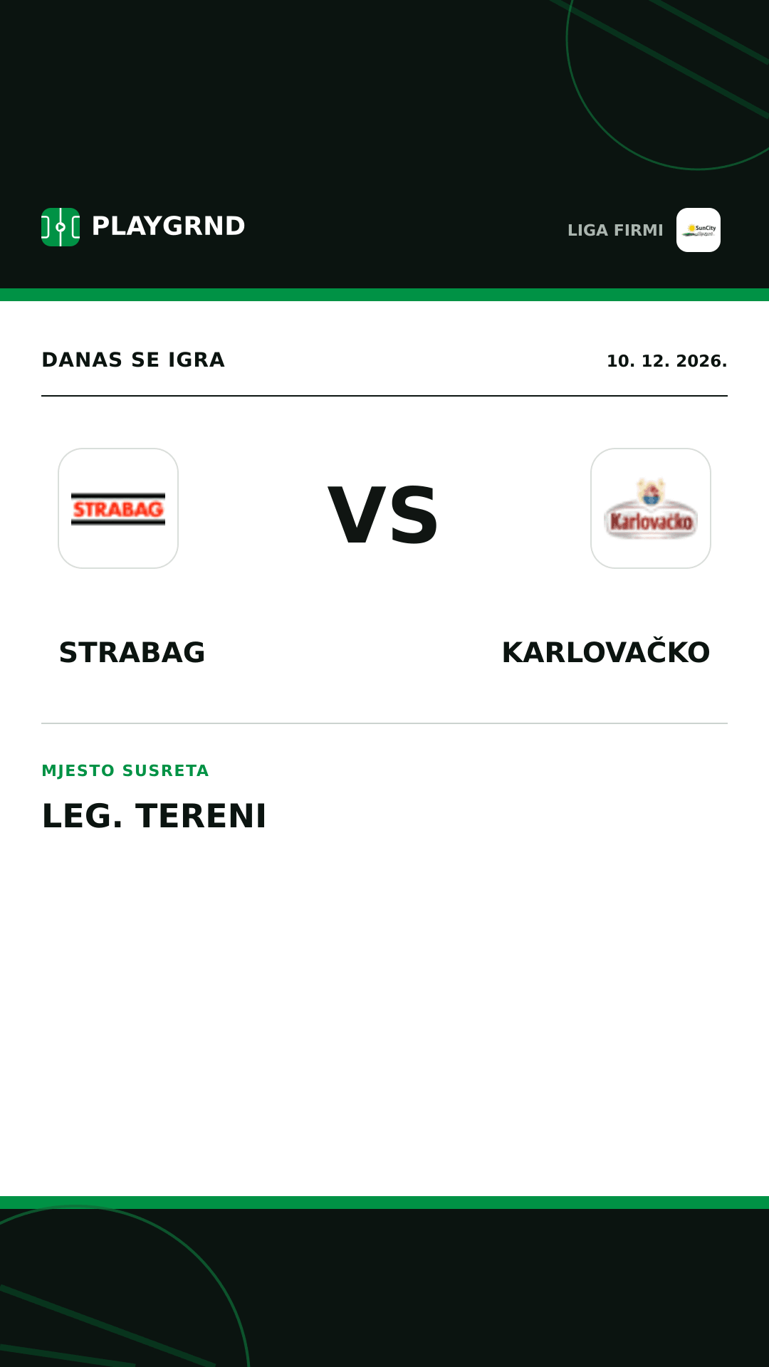 Instagram slika: Strabag vs Karlovačko