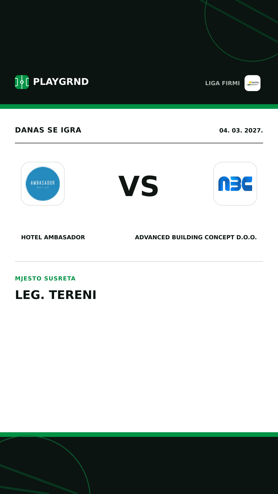 Instagram slika: Hotel Ambasador vs Advanced Building Concept d.o.o.