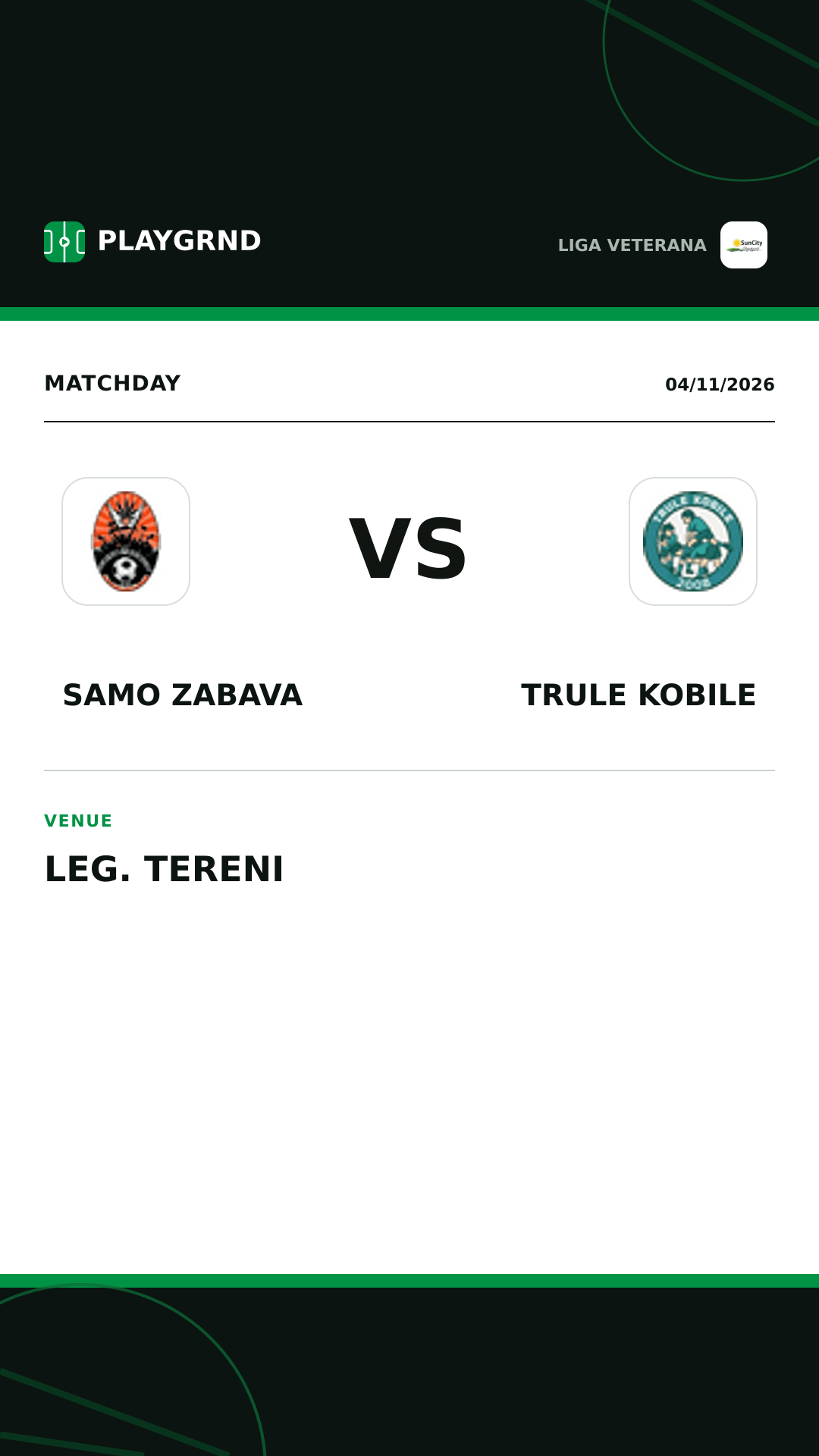 Instagram artwork: Samo Zabava vs Trule Kobile