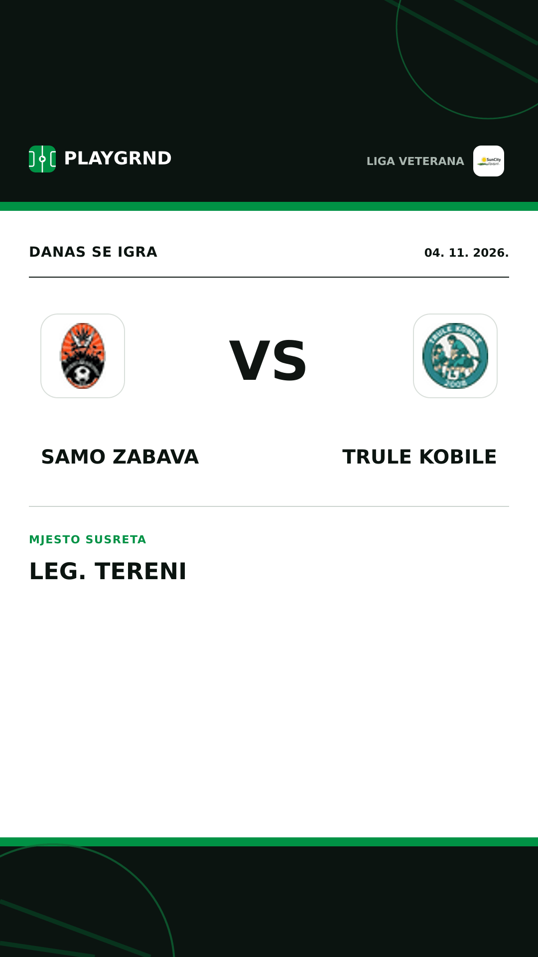 Instagram slika: Samo Zabava vs Trule Kobile
