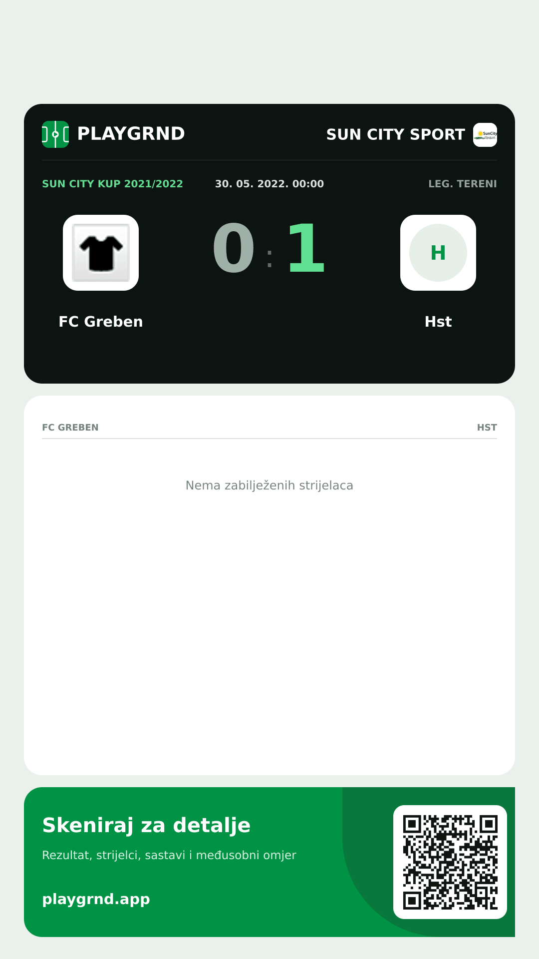 Story slika: FC Greben 0:1 Hst