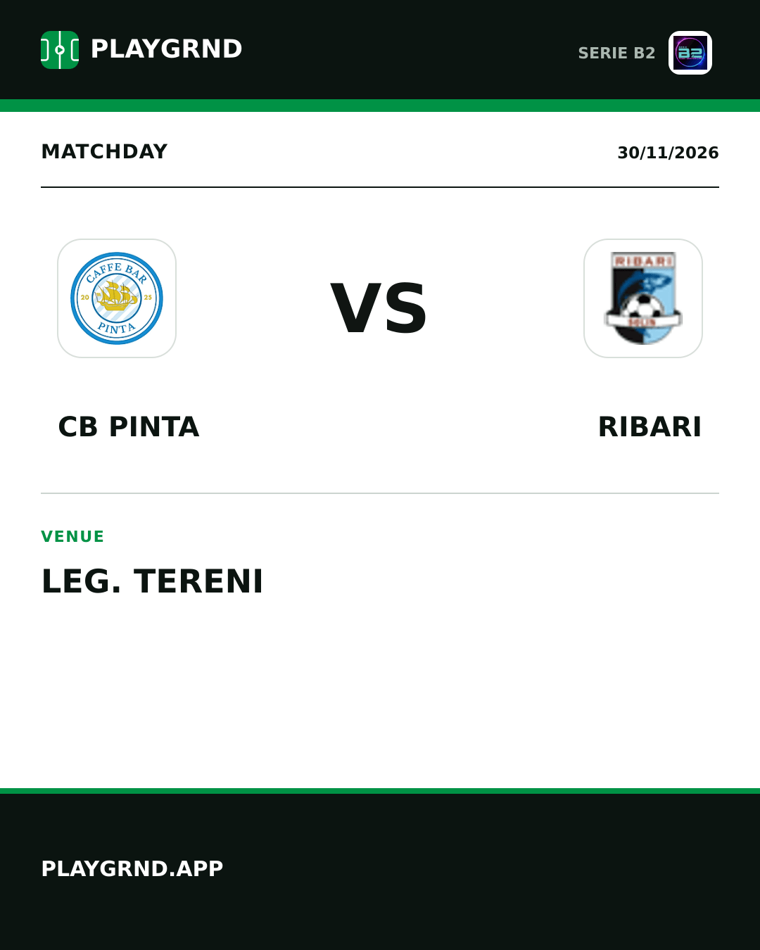 Instagram artwork: CB Pinta vs Ribari