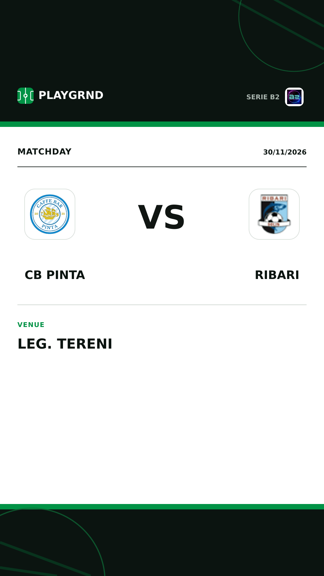 Instagram artwork: CB Pinta vs Ribari