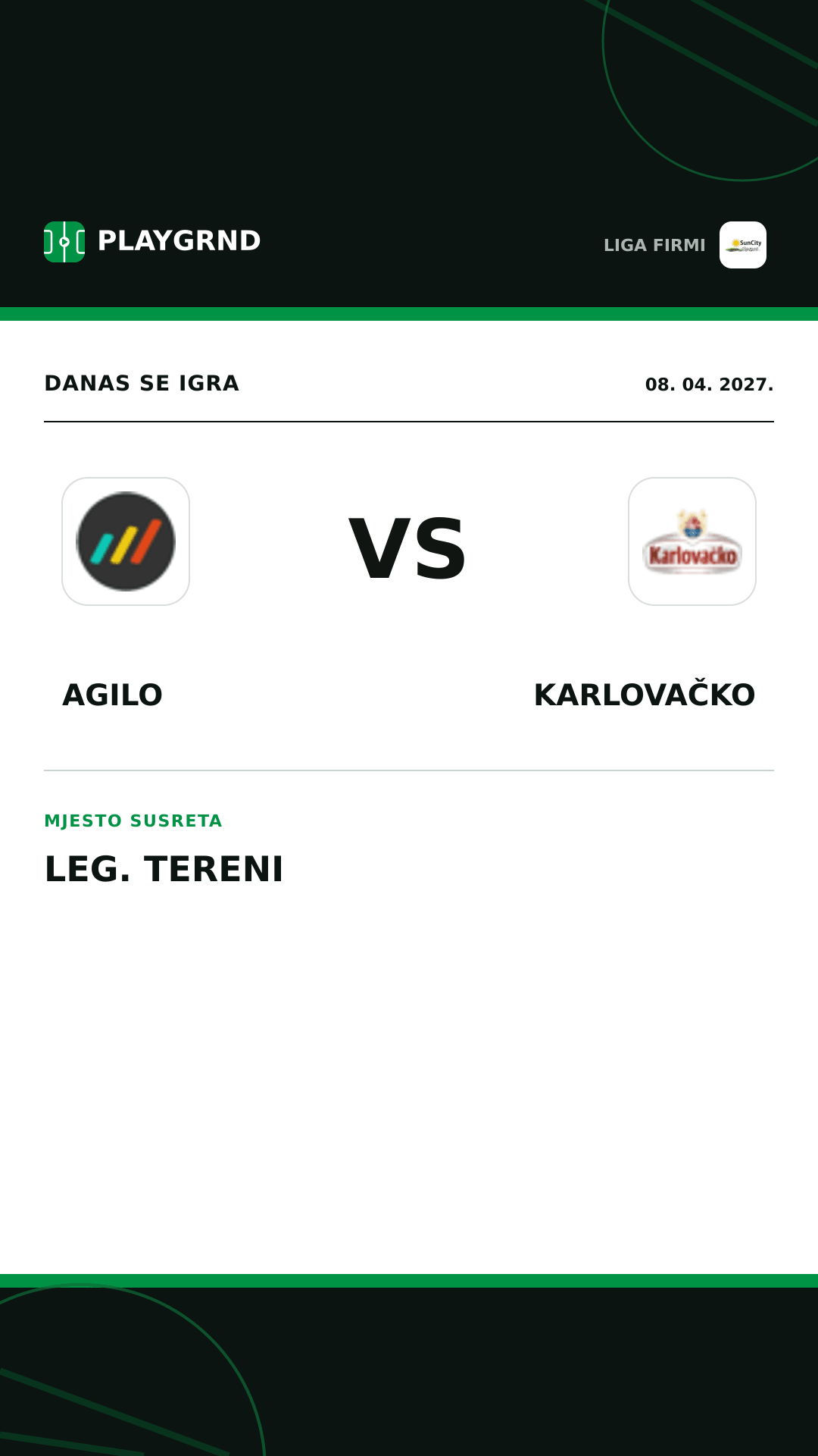 Instagram slika: Agilo vs Karlovačko