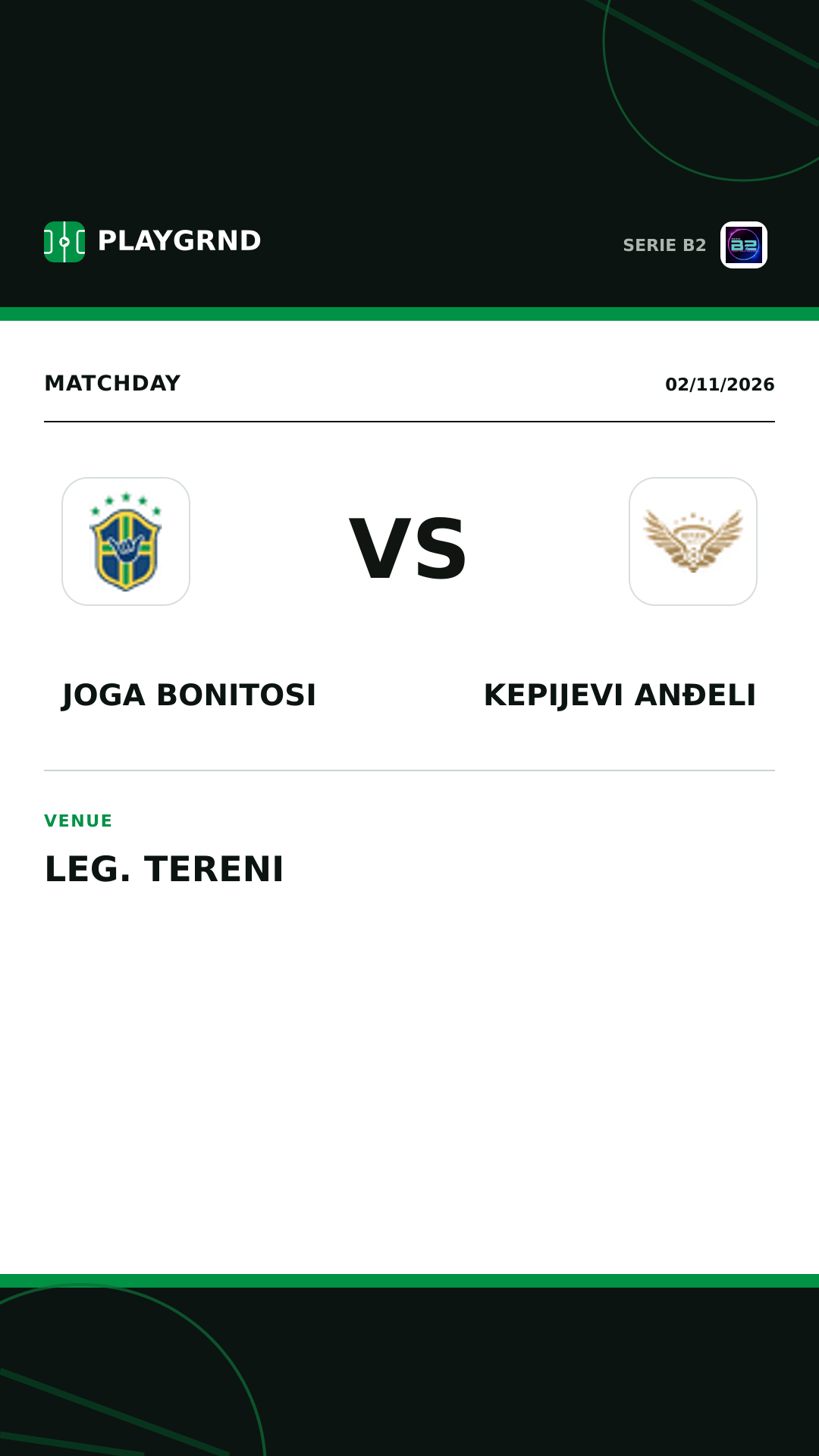 Instagram artwork: Joga Bonitosi vs Kepijevi Anđeli
