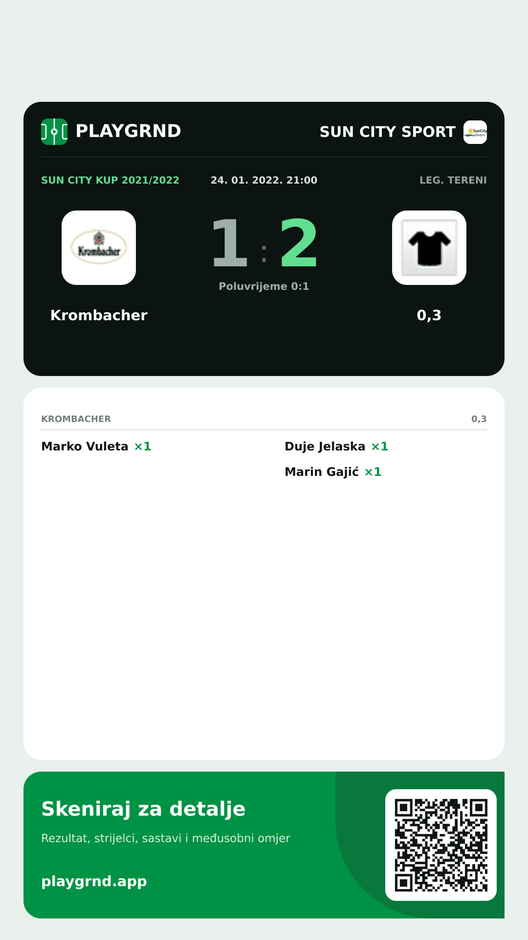 Story image: Krombacher 1:2 0,3